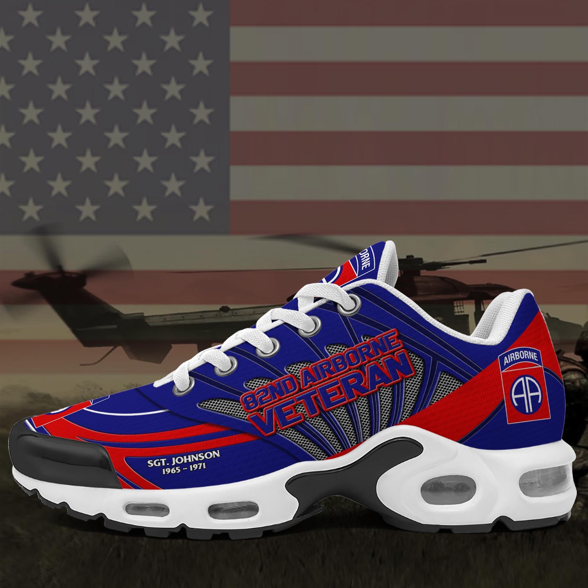 82Nd Airborne TN Shoes Custom Name And Year, Military Shoes, Military Gifts PH406 82nd airborne tn shoes custom name and year military shoes military gifts ph406 6737 aycra