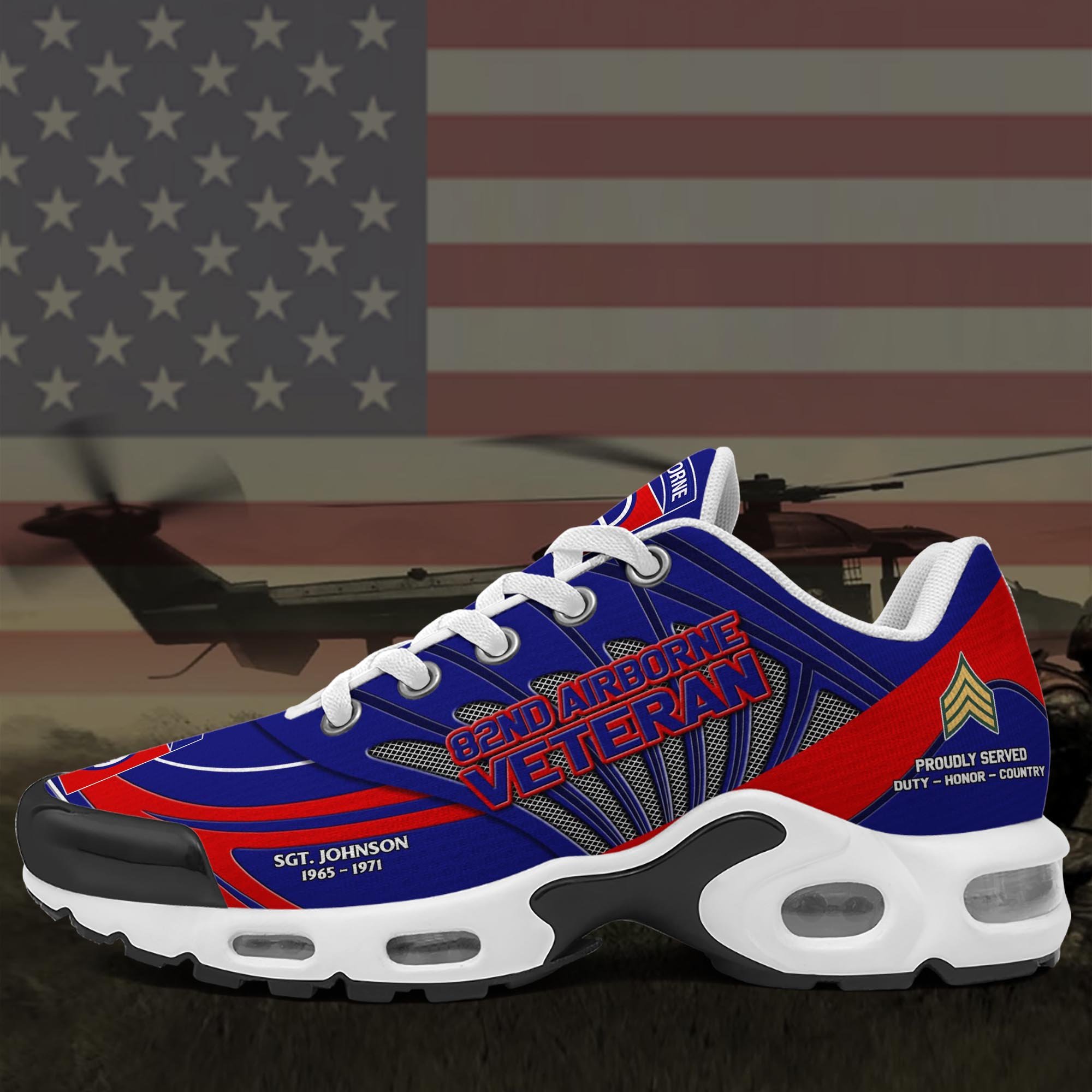 82Nd Airborne TN Shoes Custom Name, Rank And Year, Military Shoes, Military Gifts PH475 82nd airborne tn shoes custom name rank and year military shoes military gifts ph475 5163 egutq