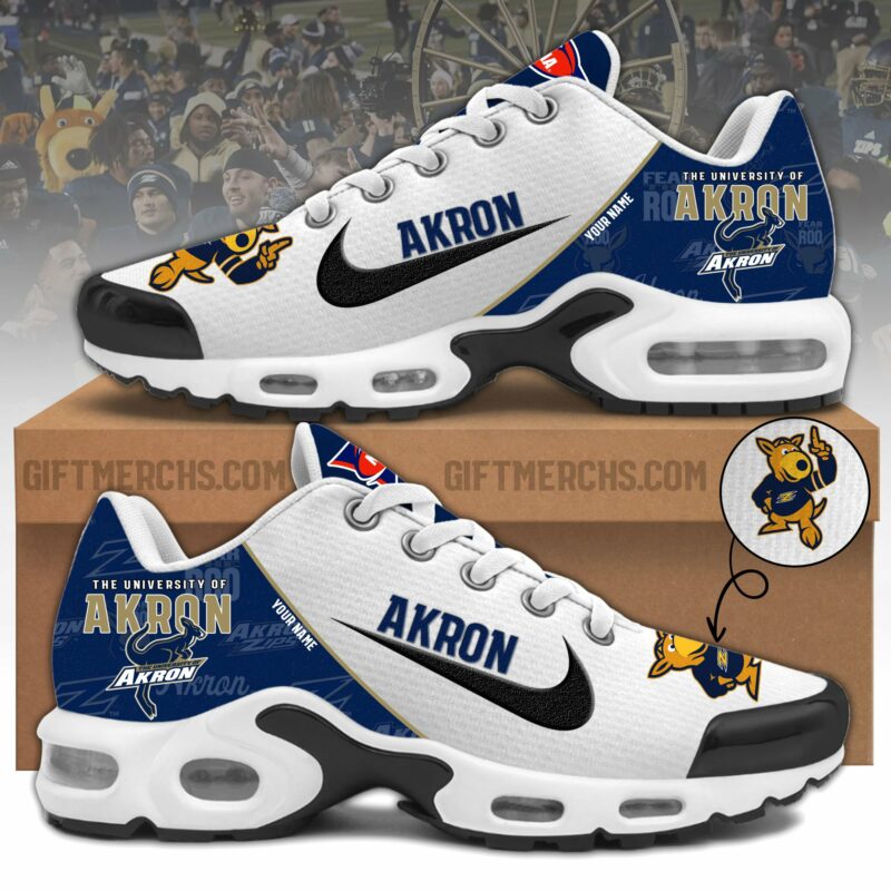Akron TN Shoes 2026 Version Custom Name, Shoes For Sport Fan, Sport Gifts PH270