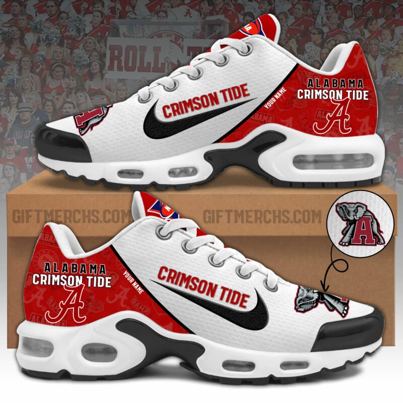 Alabama TN Shoes 2026 Version Custom Name, Shoes For Sport Fan, Sport Gifts PH270