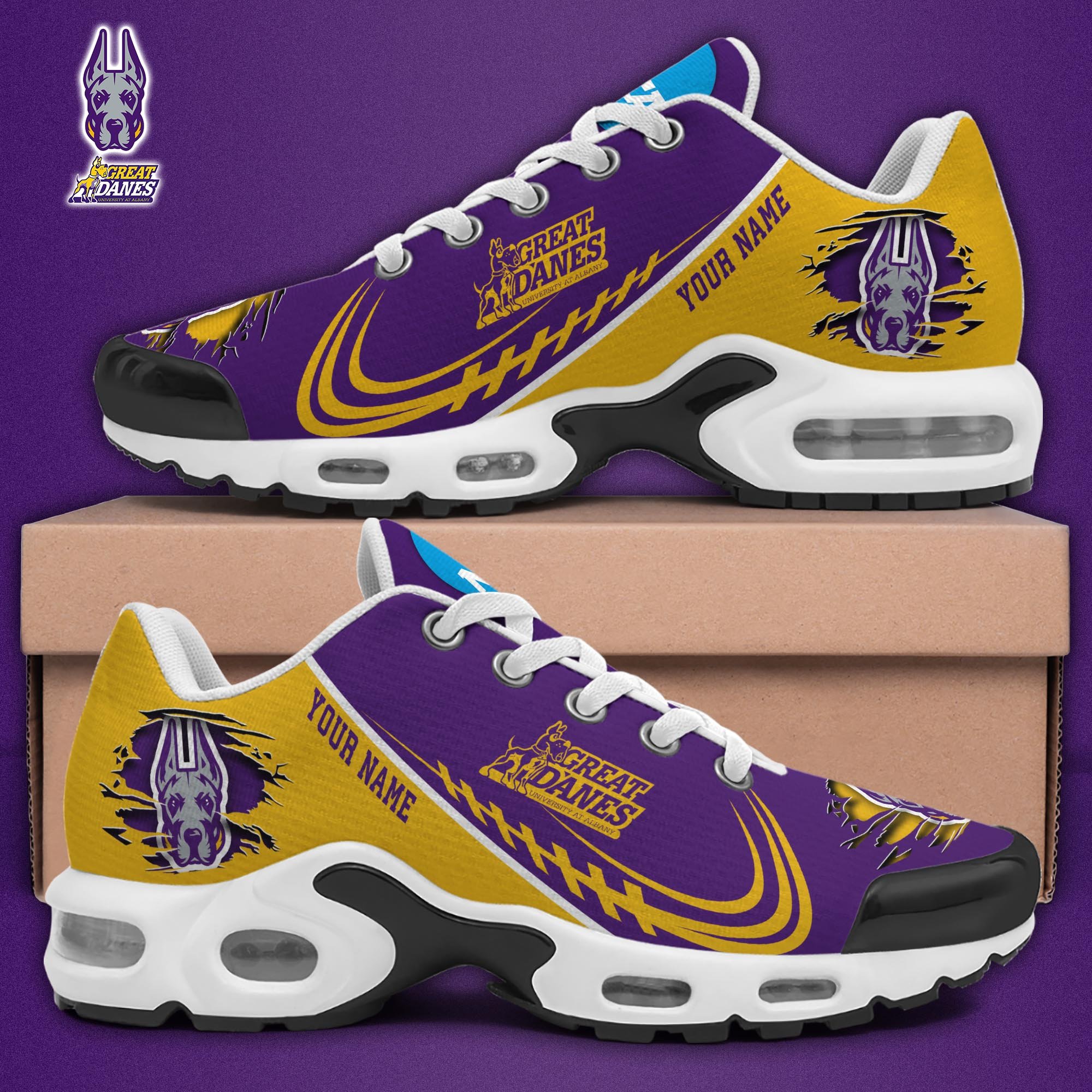 Albany Great Danes TN Shoes 2026 Version Custom Name 