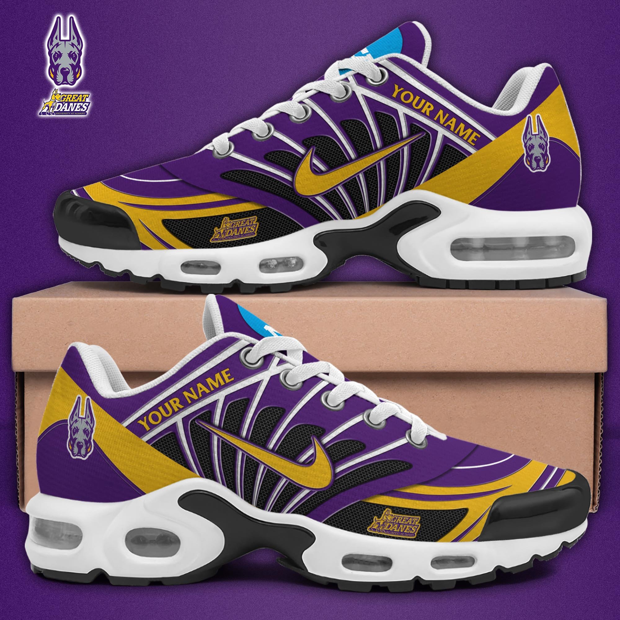Albany Great Danes TN Shoes 2026 Version Custom Name 