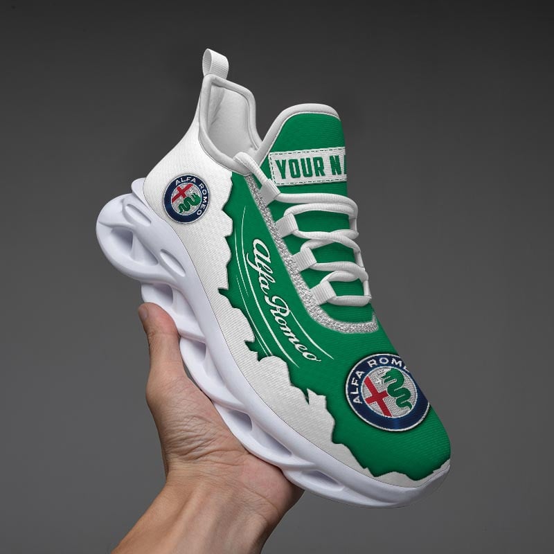 Alfa Romeo Custom Name Design Max Soul Sneakers VS10