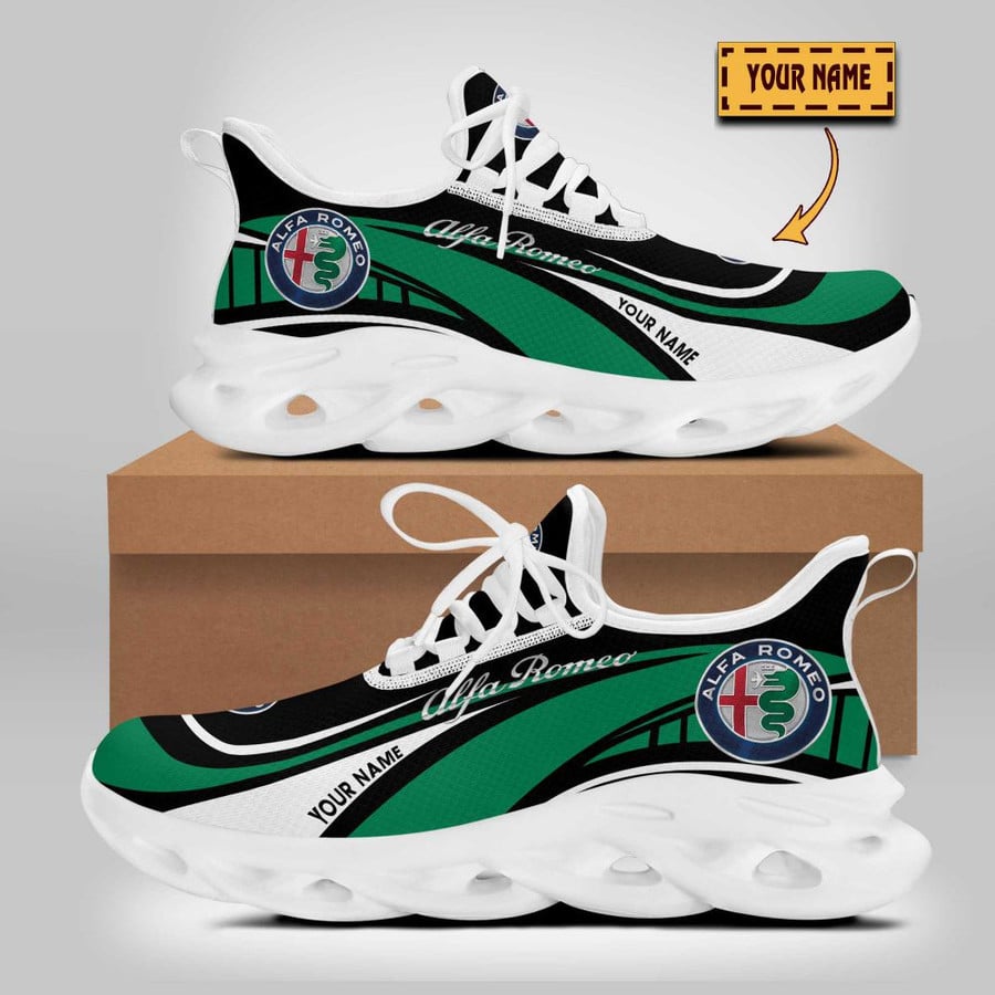 Alfa Romeo Custom Name Design Max Soul Sneakers VS3