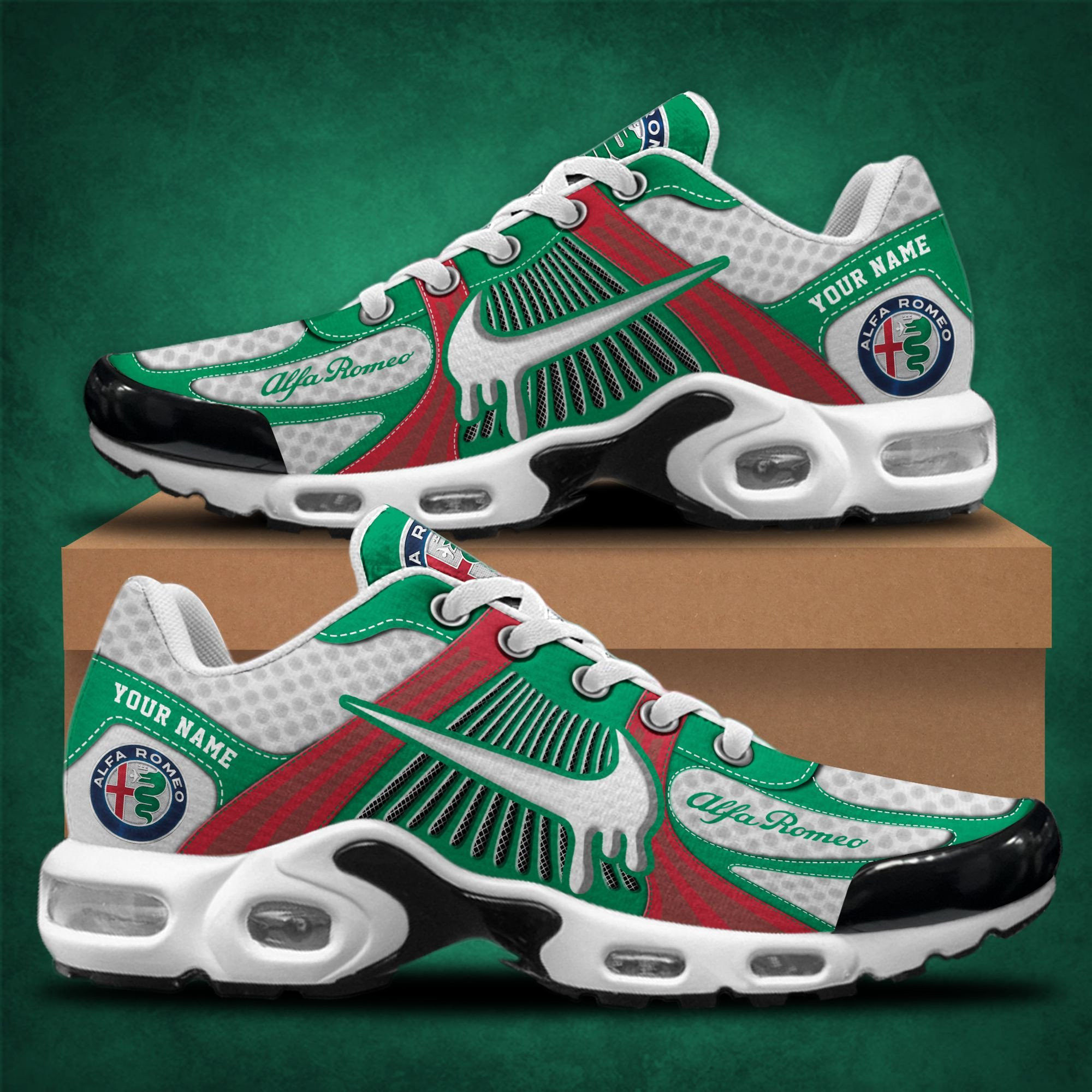 Alfa Romeo TN Air Max Plus Shoes Sneakers For Men And Women
