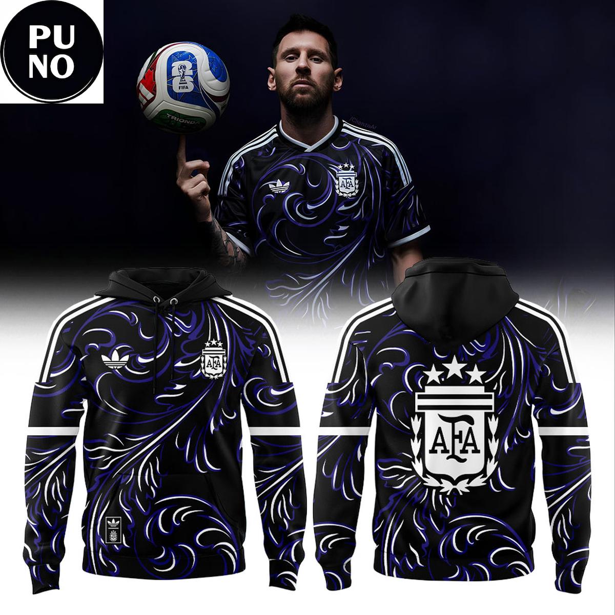 Argentina National Football FIFA World Cup New Uniform 2026 Hoodie T-Shirt 