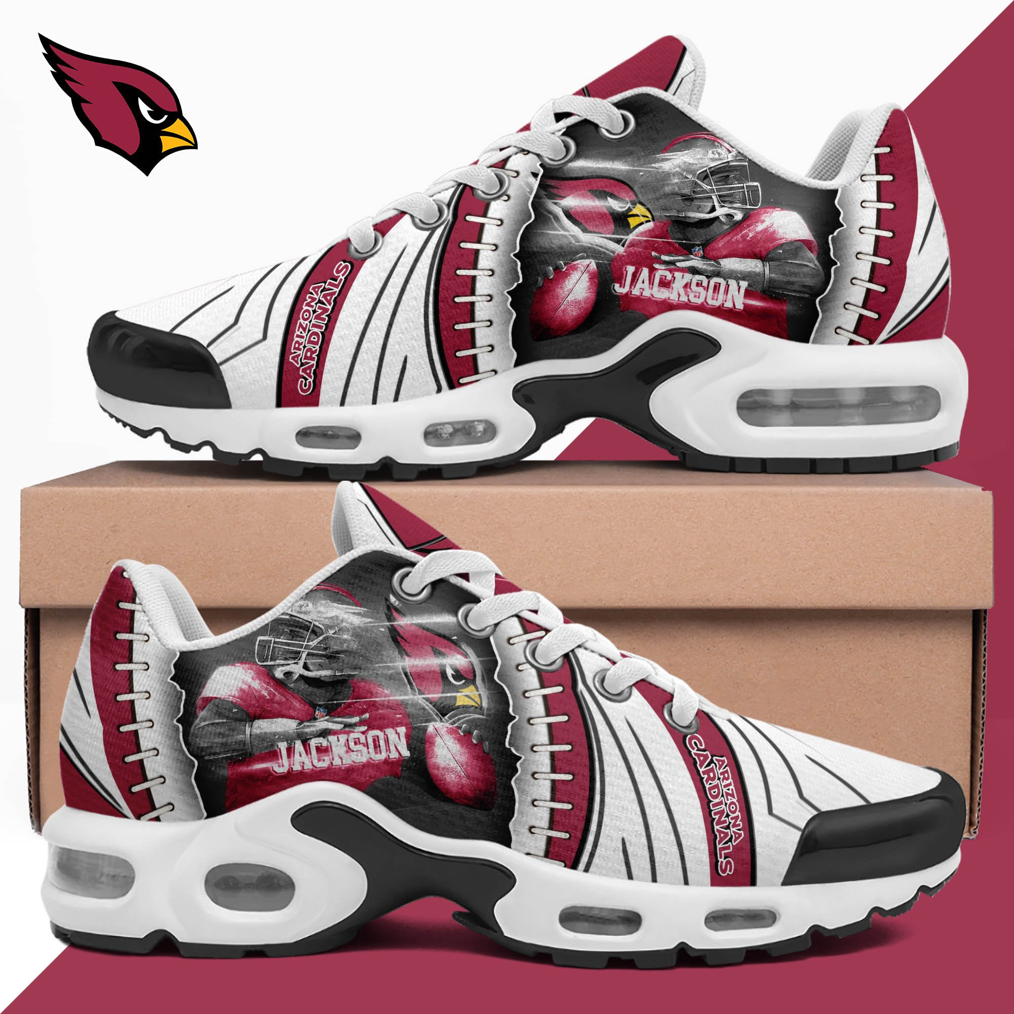 Arizona Cardinals TN Shoes 2026 Version Custom Your Name 919