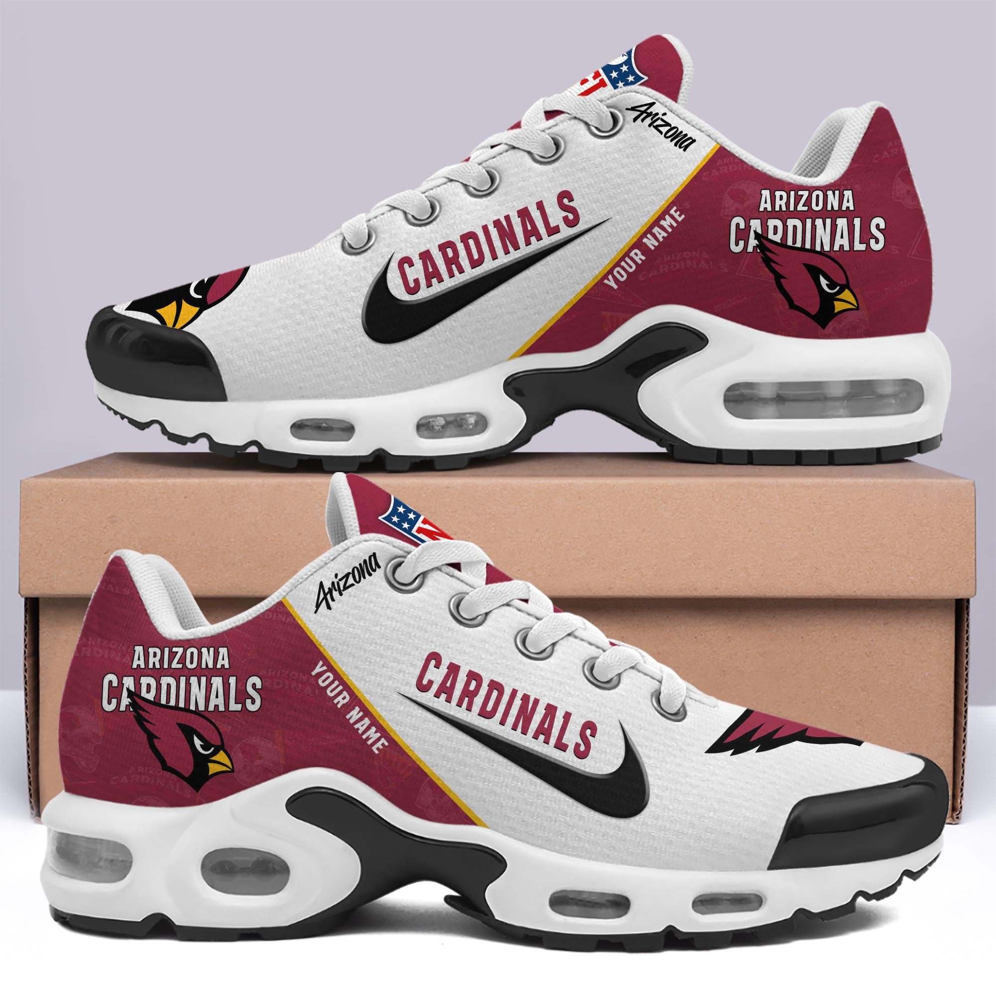 Arizona Cardinals TN Shoes 2026 Versions Custom Your Name 670