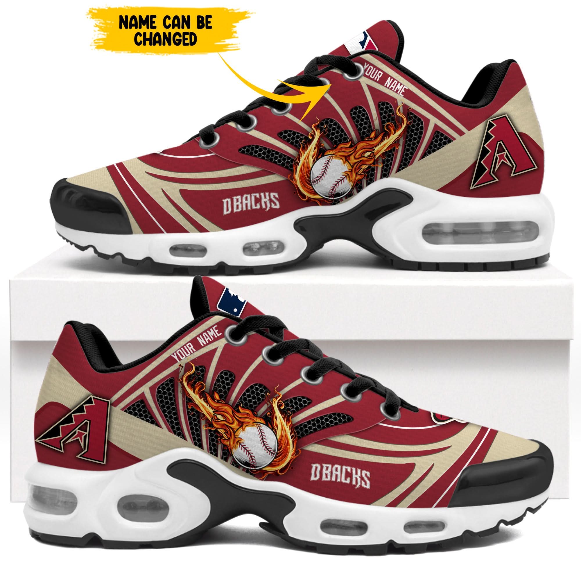 Arizona Diamondbacks  Personalized Air Max Shoes 