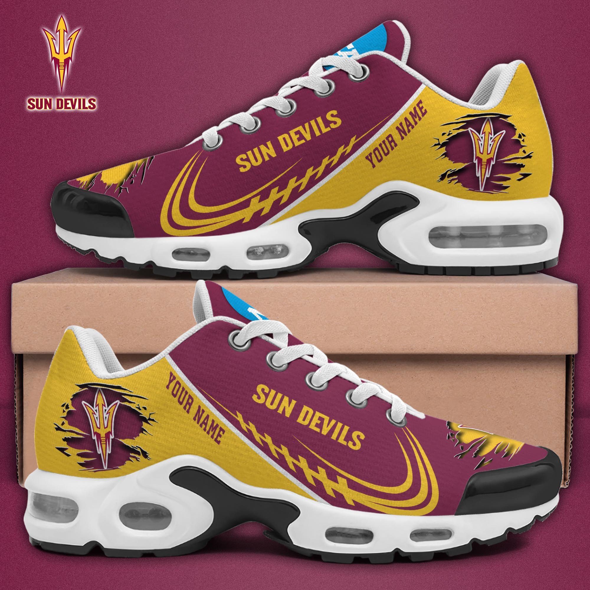 Arizona State Sun Devils TN Shoes 2026 Version Custom Name 