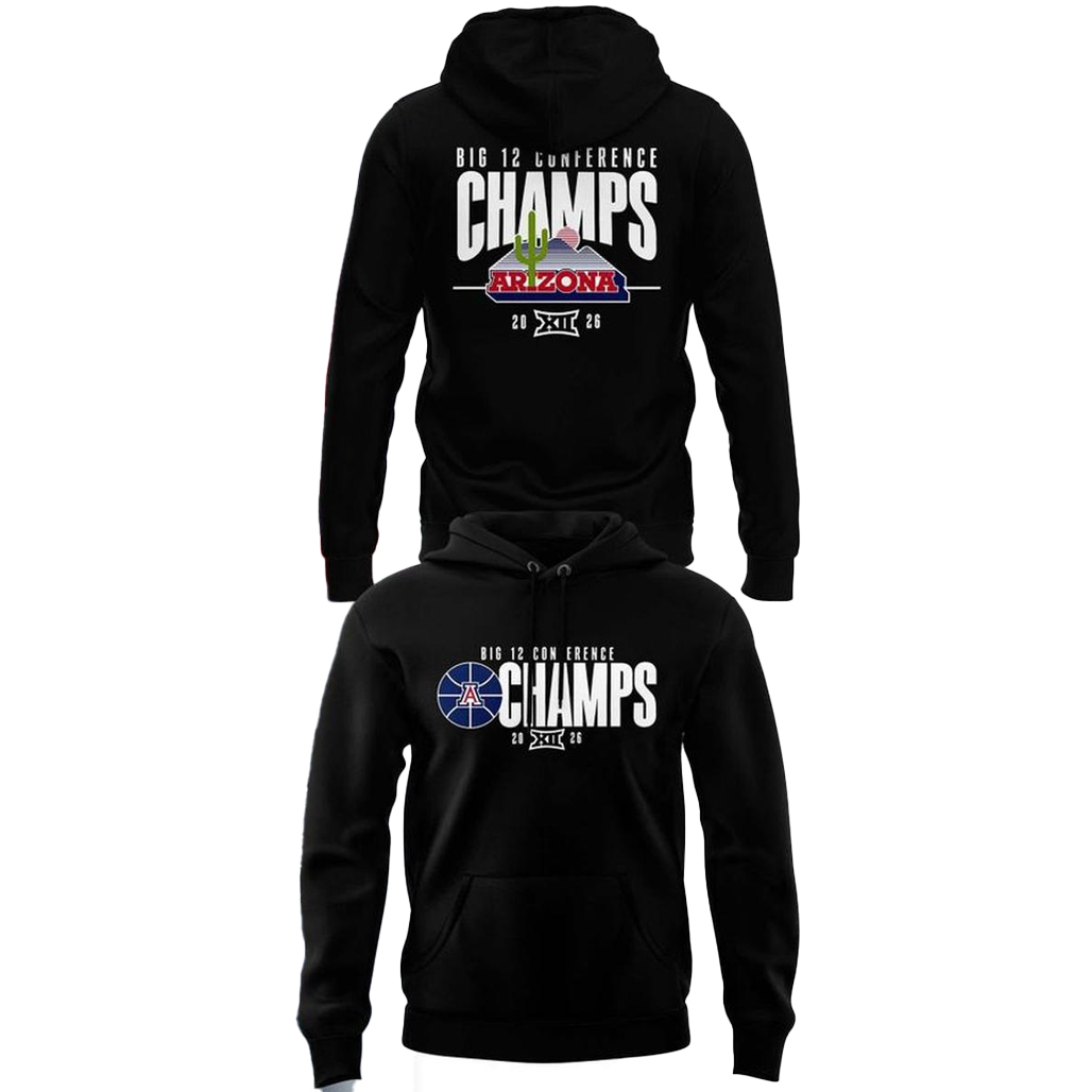 Arizona Wildcats 2026 Big 12 Conference Champions Shirt