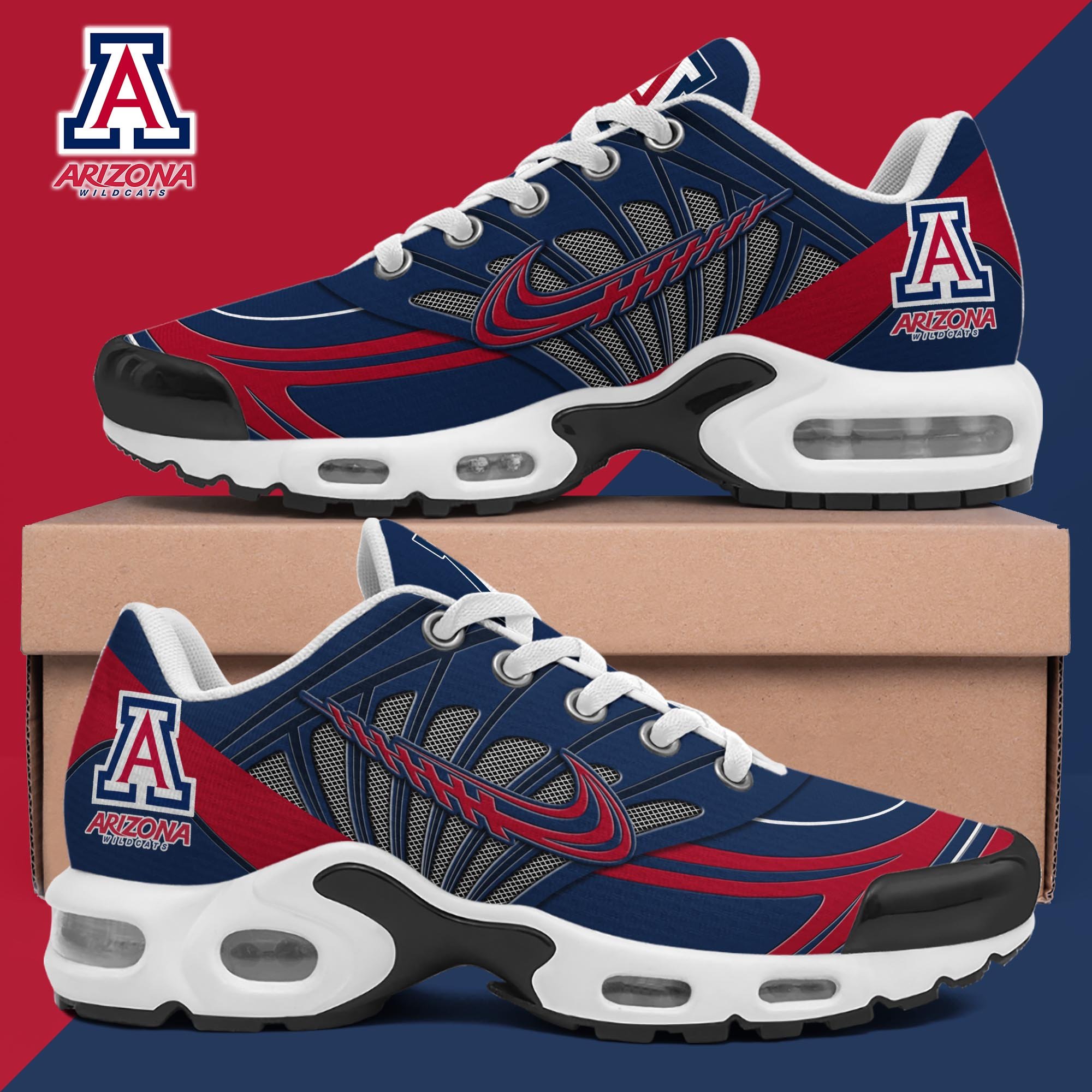Arizona Wildcats TN Shoes 2026 Version Custom Name 135