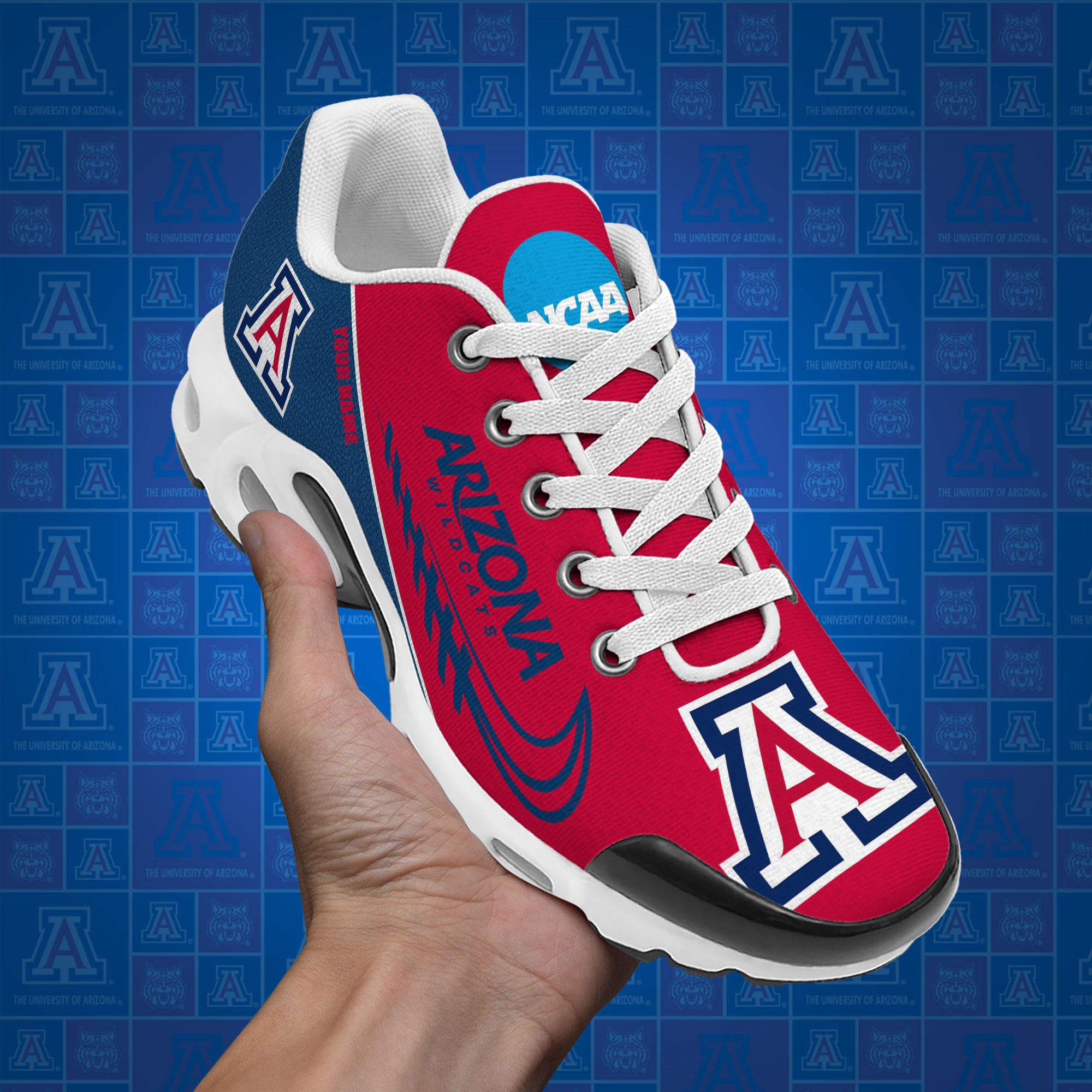 arizona wildcats tn shoes custom your name 514 3641 yn1o2
