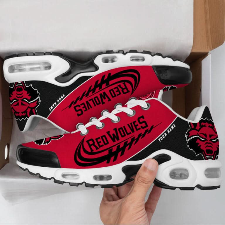 Arkansas State Red Wolves-Custom Name-TN Shoes