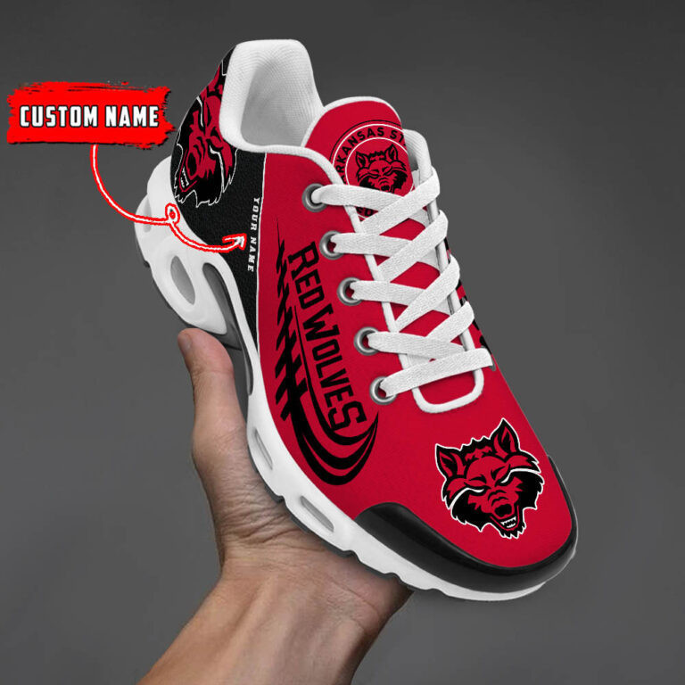 arkansas state red wolves tn air max plus shoes sneakers for men and women 4976 fmr2v