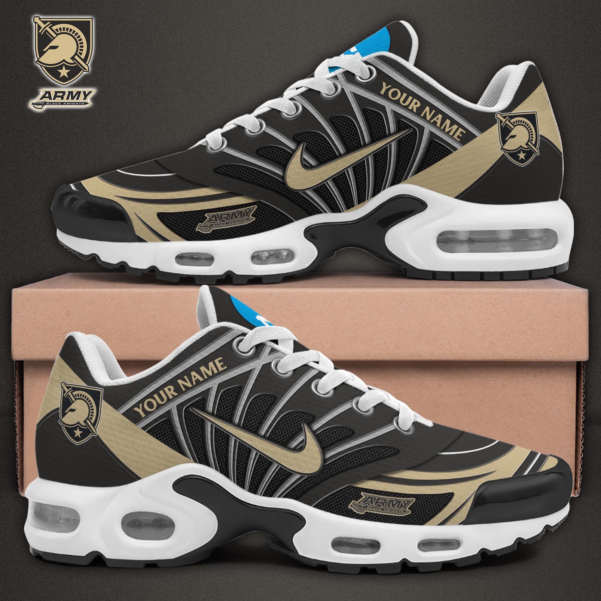 Army Black Knights TN Shoes 2026 Version Custom Name 