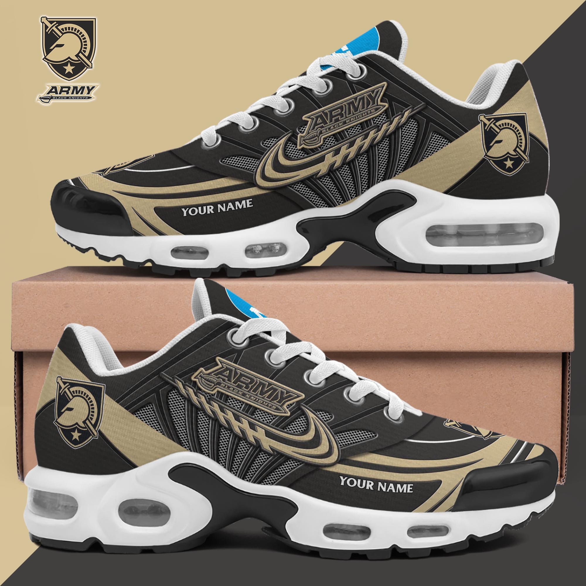 Army Black Knights TN Shoes 2026 Version Custom Your Name 594