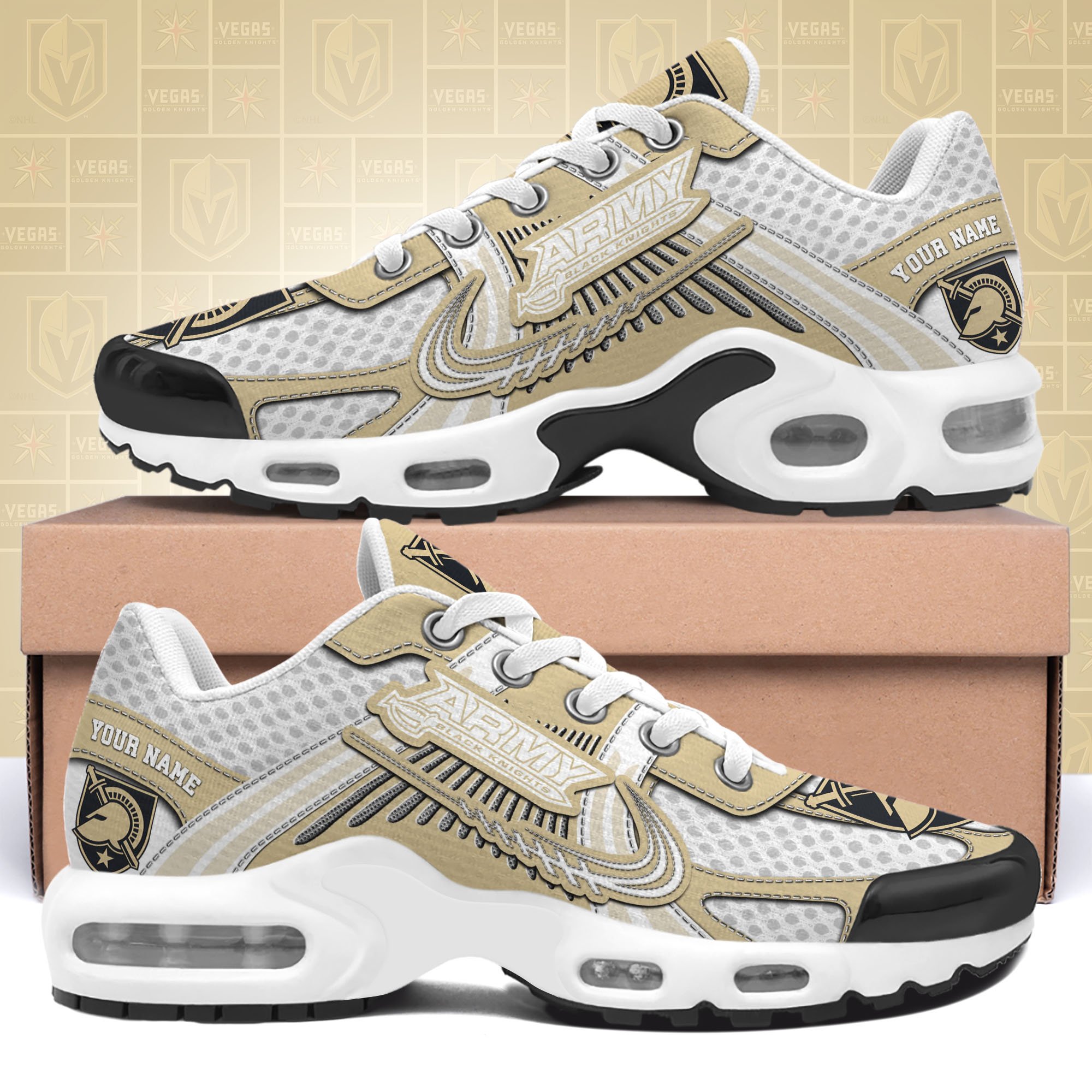 Army Black Knights TN Shoes Custom Your Name, Sport Shoes 
