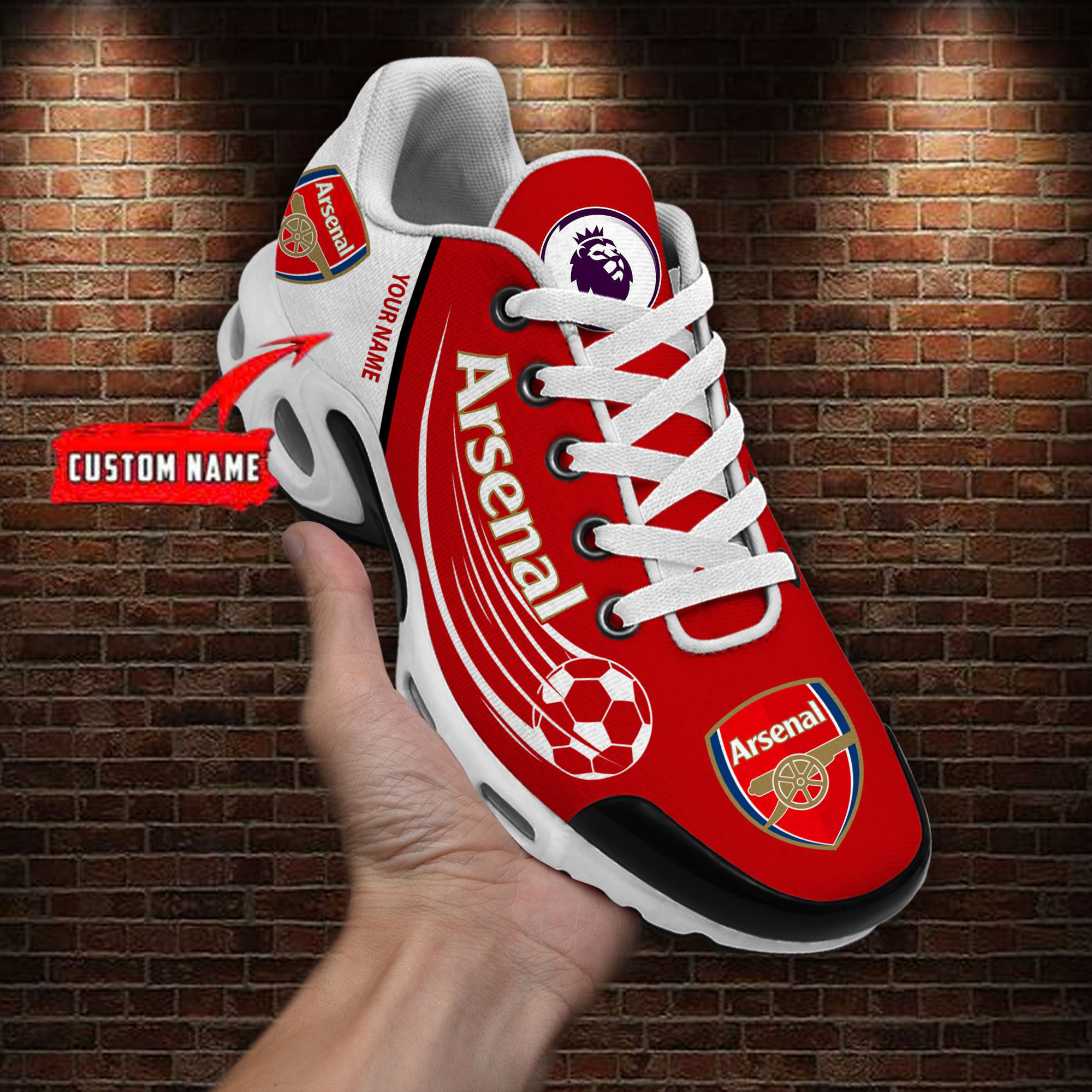 arsenal air cushion shoes 1002 7824 kwlor