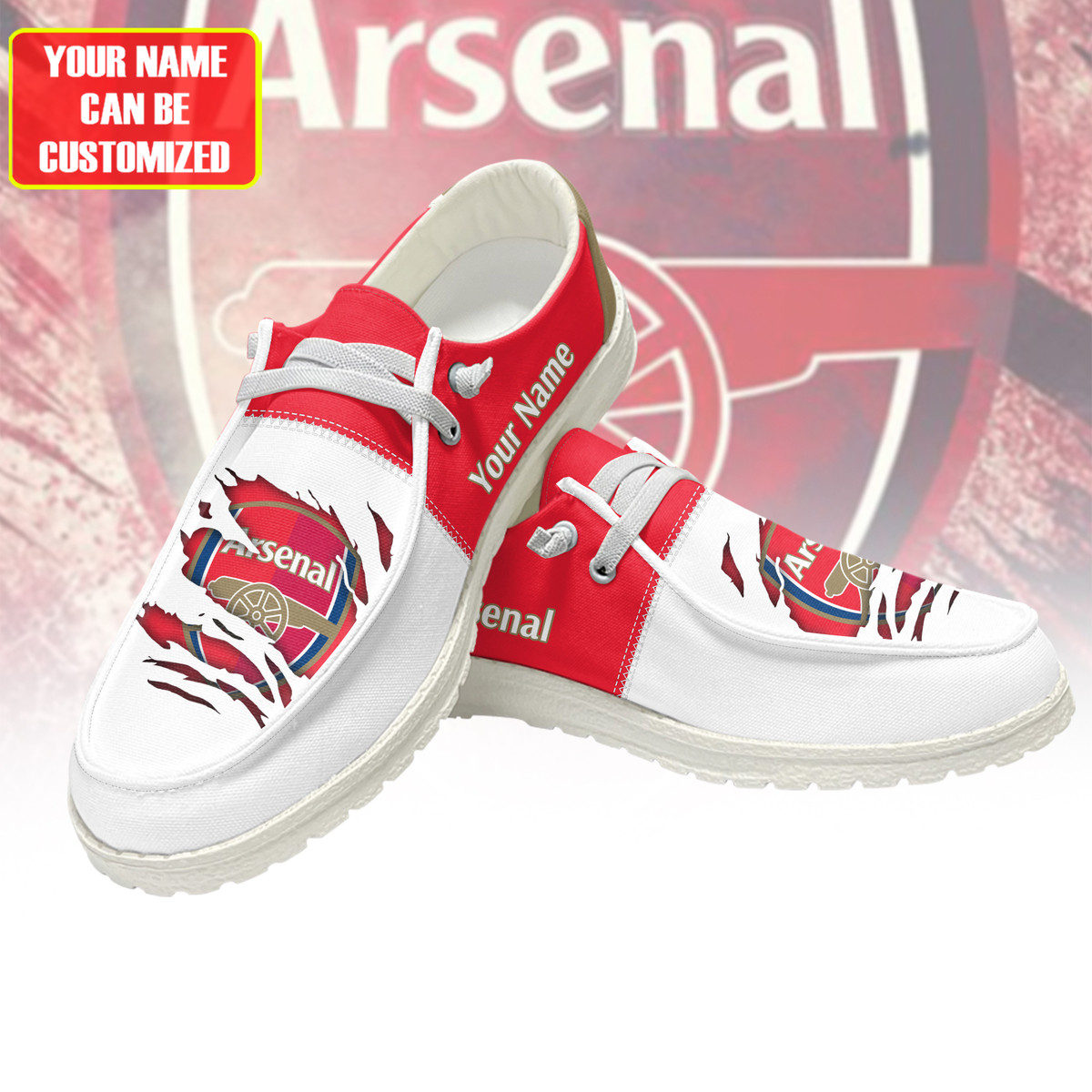 arsenal fc dude shoes p110903 5343 jbgmf