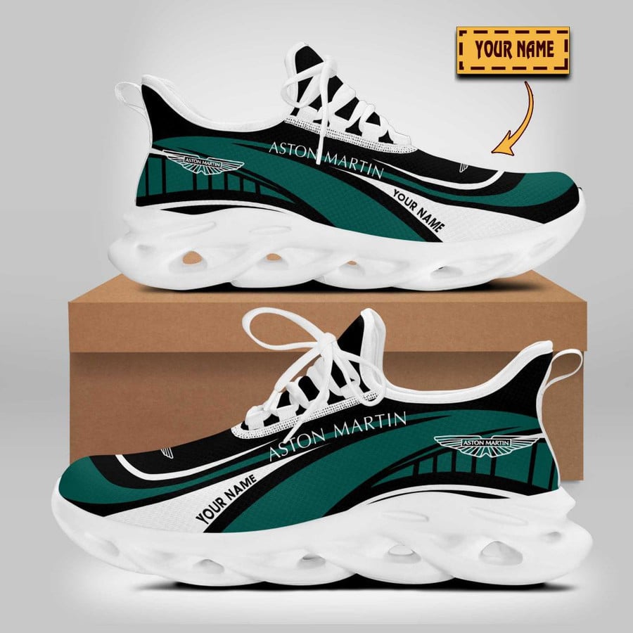 Aston Martin Custom Name Design Max Soul Sneakers VS5