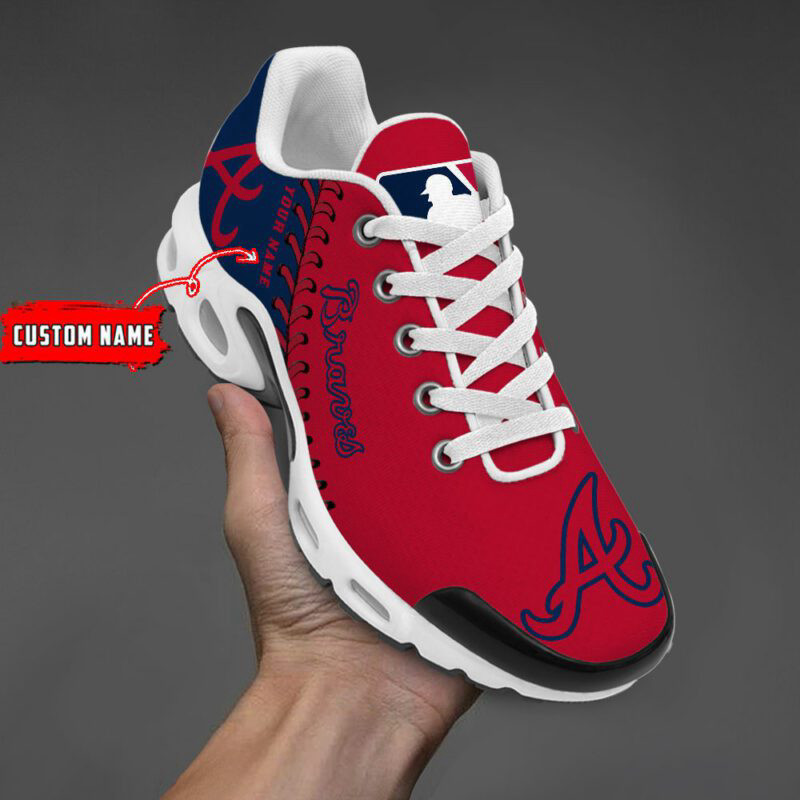 Atlanta Braves TN Shoes Air Cushion Sneakers