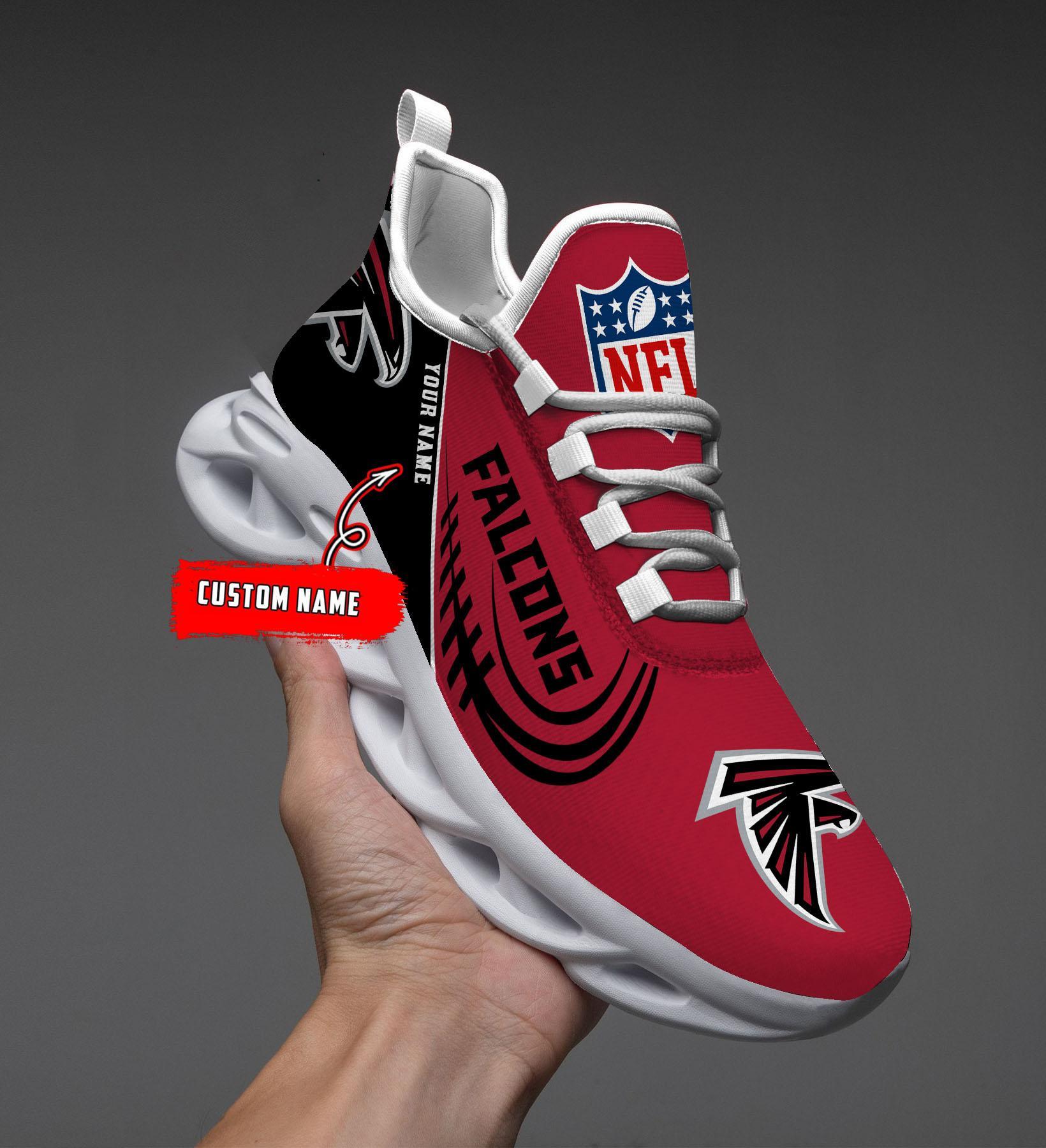 atlanta falcons black max soul shoes 2026 versions custom name 630 4507 ocw4h