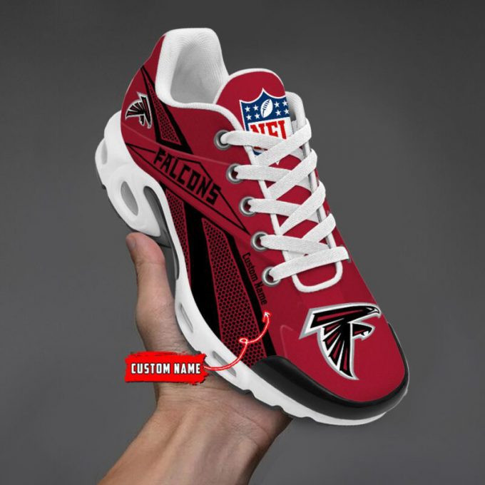 Atlanta Falcons Custom Name Shoes Air Cushion Sneakers