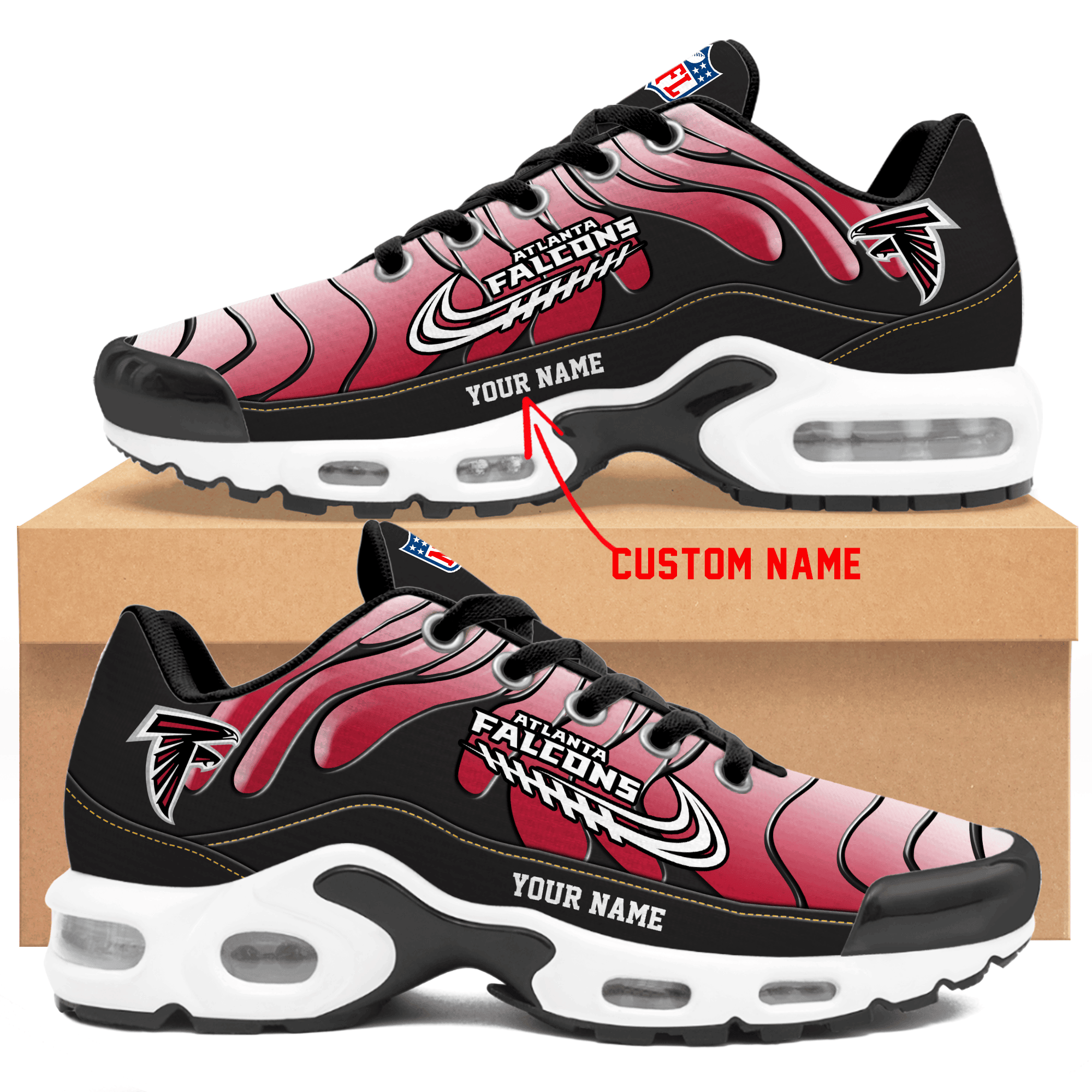 Atlanta Falcons  Personalized Air Max Shoes TD