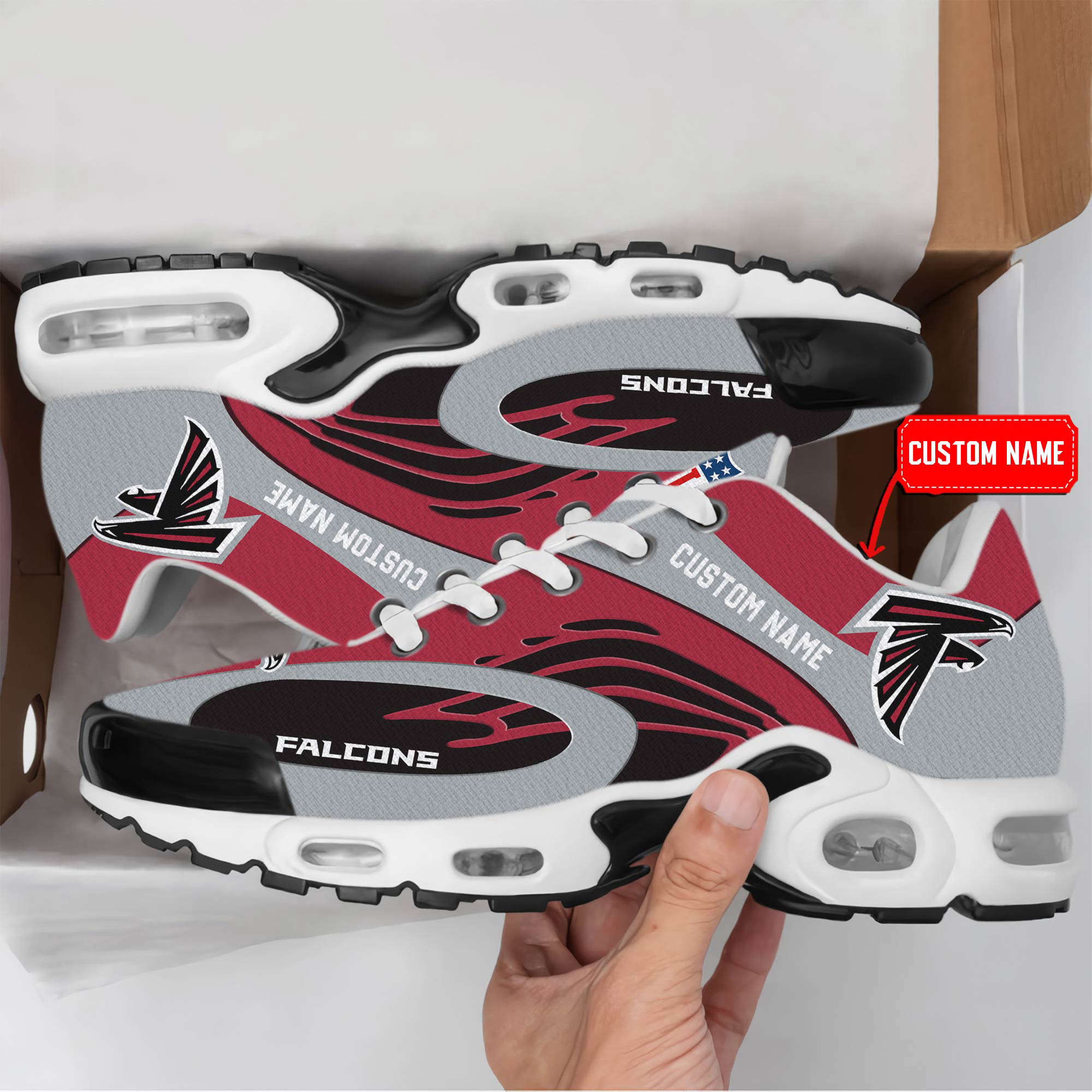 Atlanta Falcons Premium TN Shoes Air Cushion Sneakers