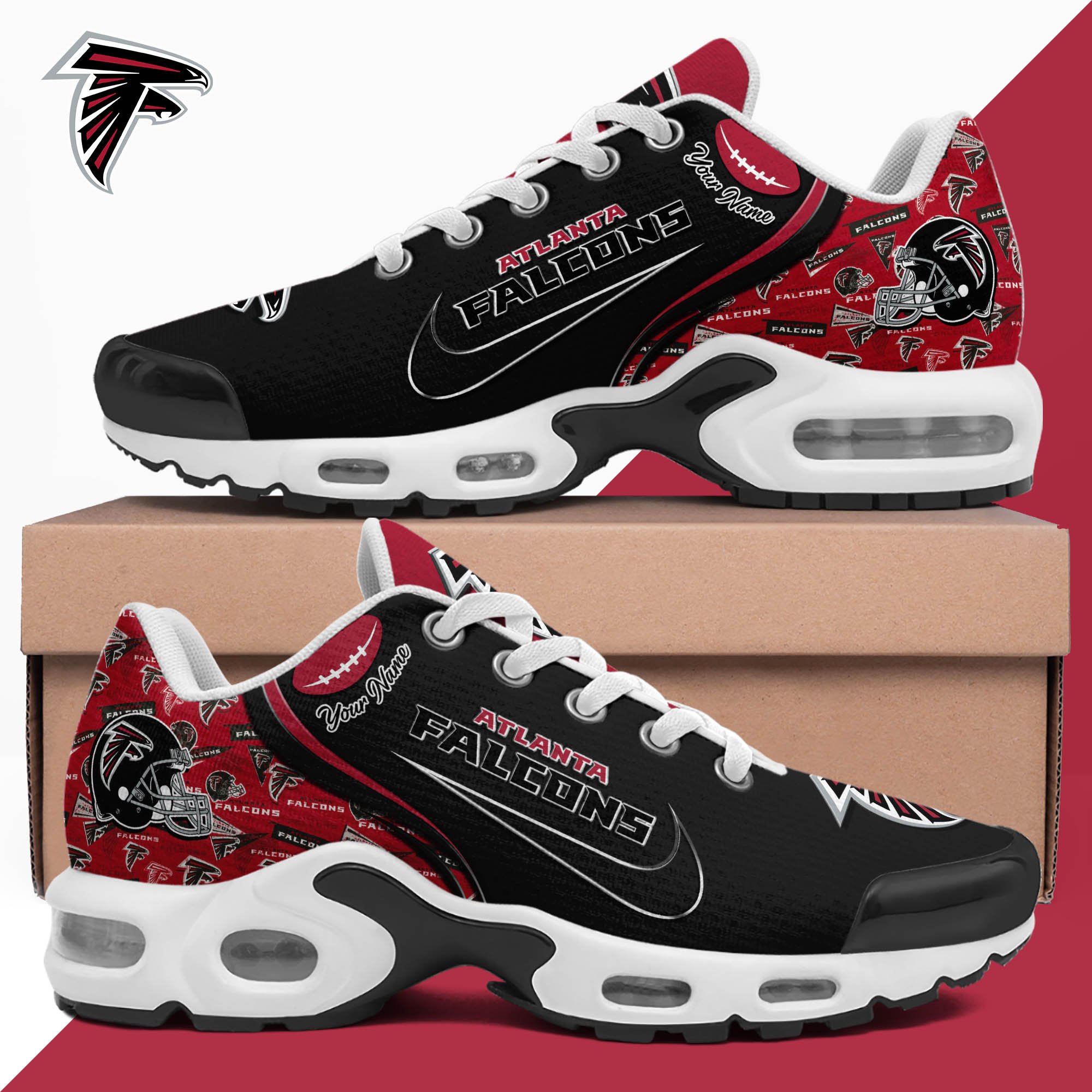 atlanta falcons tn shoes 2026 version custom your name 499 1686