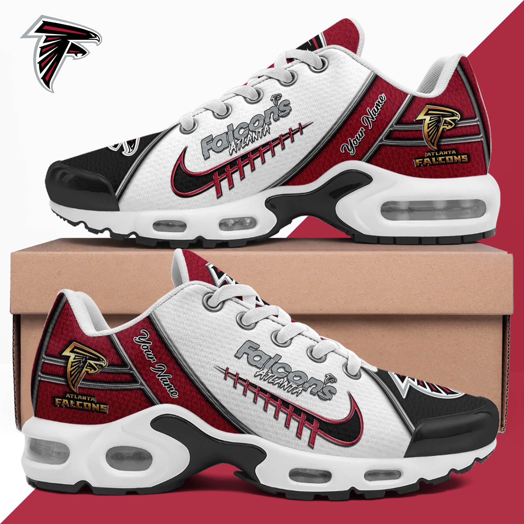 atlanta falcons tn shoes 2026 version custom your name football team shoes 516 5329