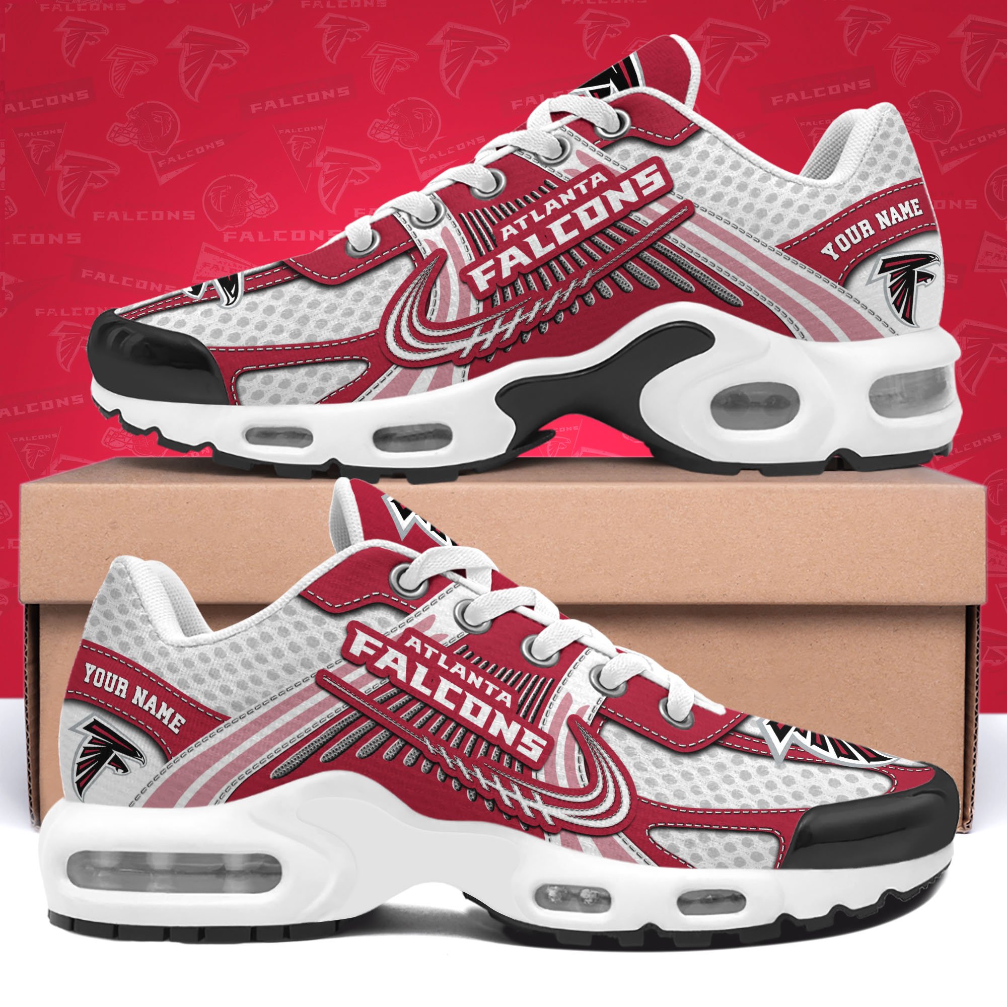 atlanta falcons tn shoes custom your name sport team shoes 4293 mjoy1