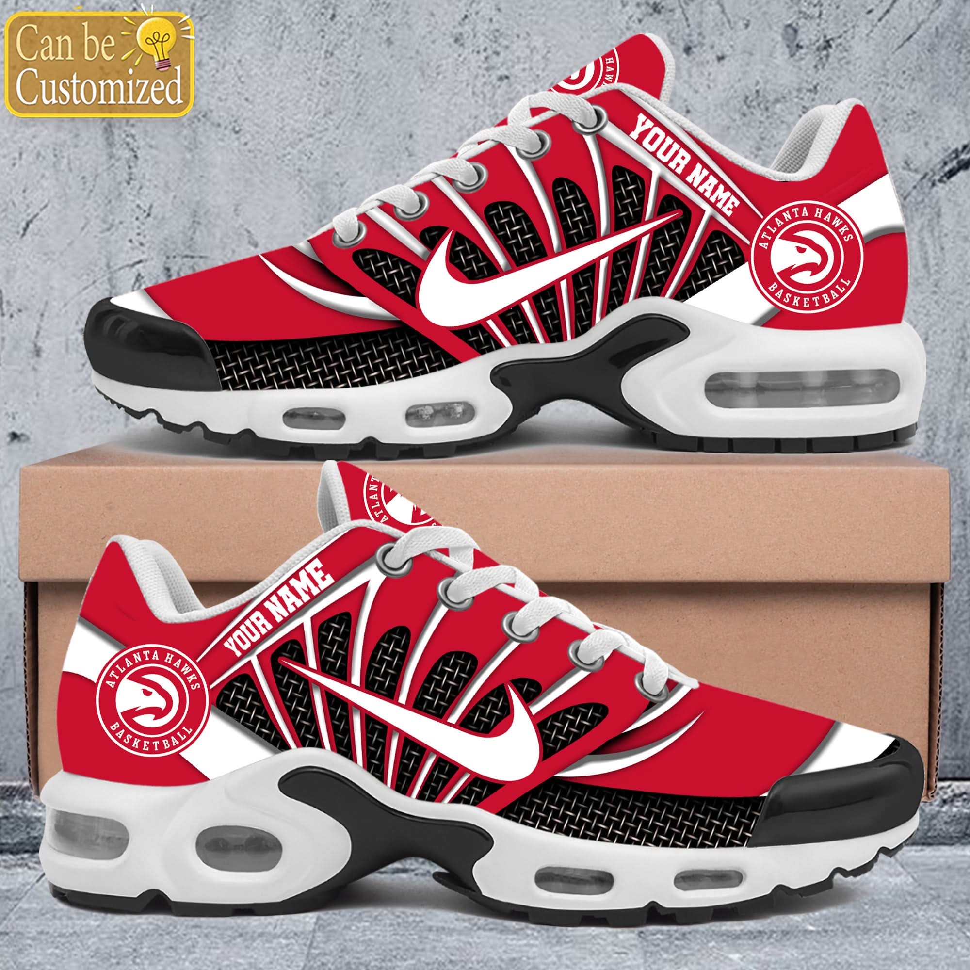 Atlanta Hawks Premium A951 Shoes Personalized