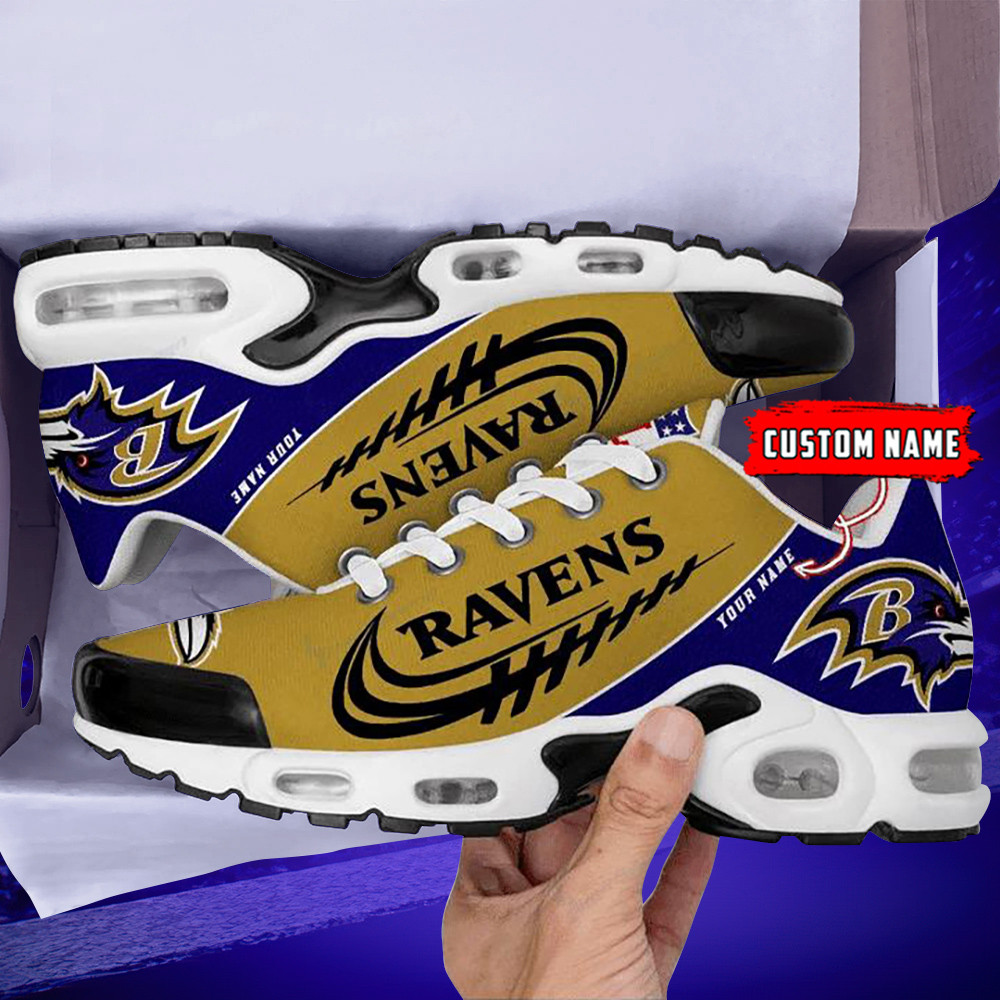 Baltimore Ravens Personalized TN Air Max Shoes Air Cushion Sneakers