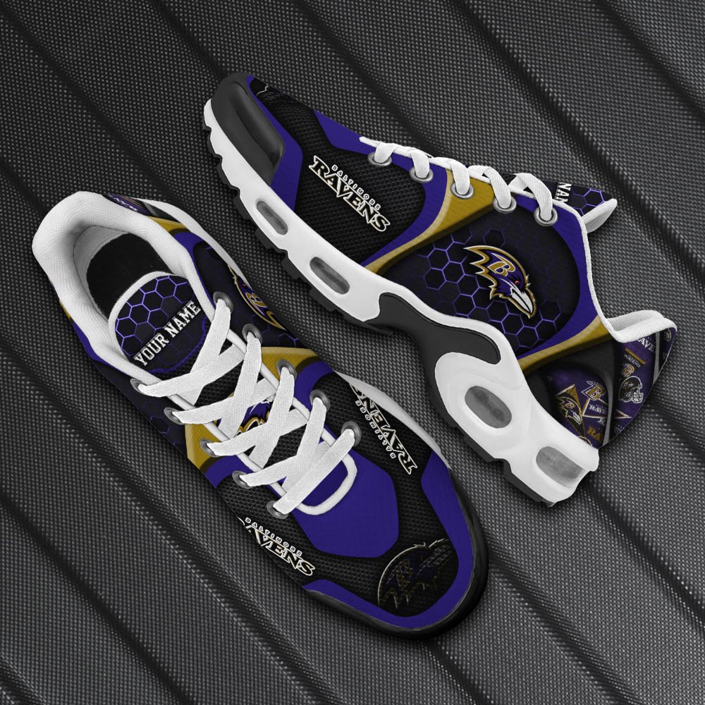 Baltimore Ravens TN Shoes 2026 Version Personalized Your Name 863
