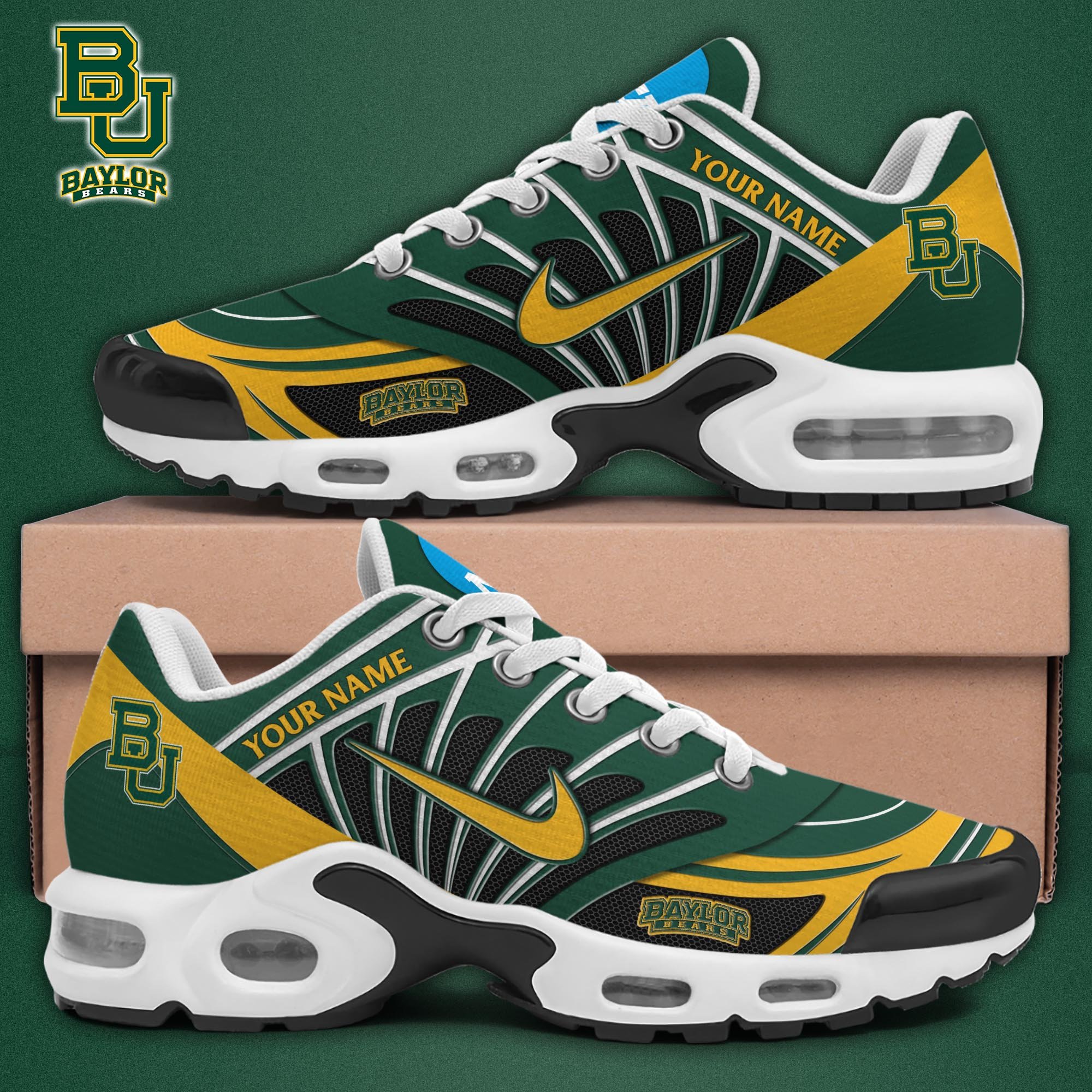 Baylor Bears TN Shoes 2026 Version Custom Name 
