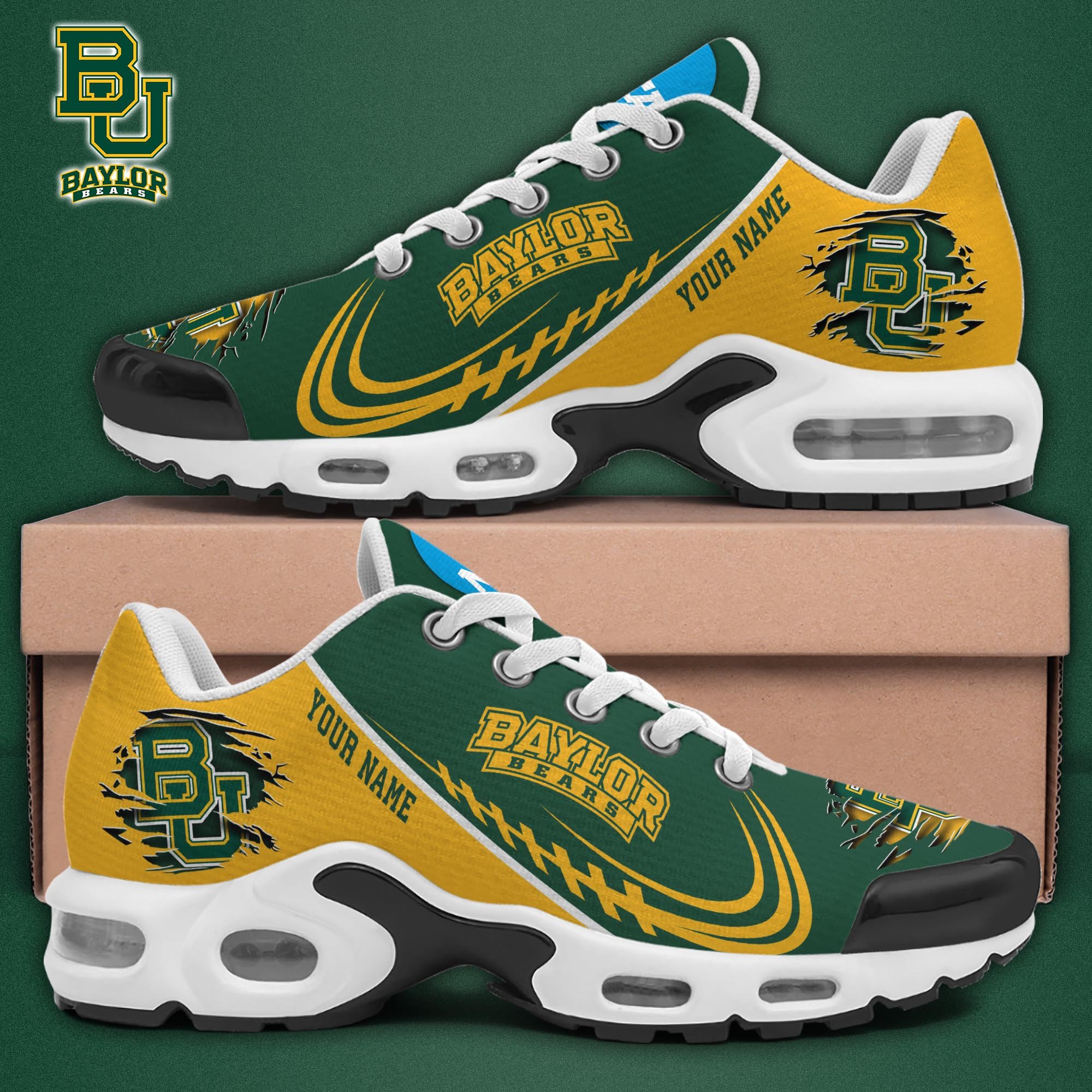 Baylor Bears TN Shoes 2026 Version Custom Name 