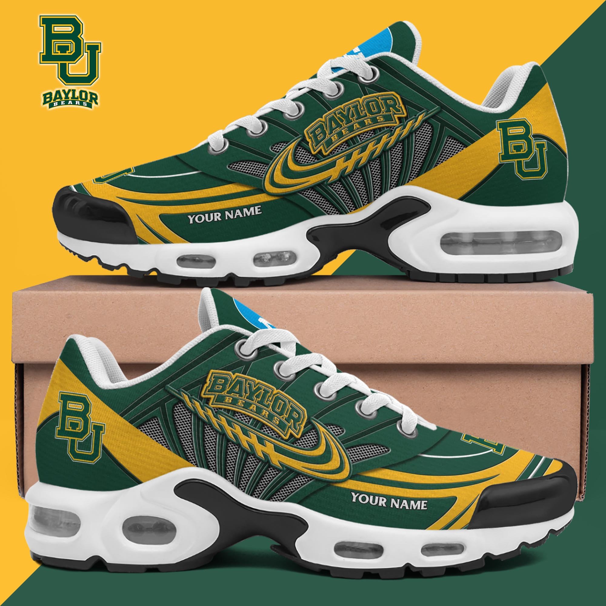 Baylor Bears TN Shoes 2026 Version Custom Your Name 594