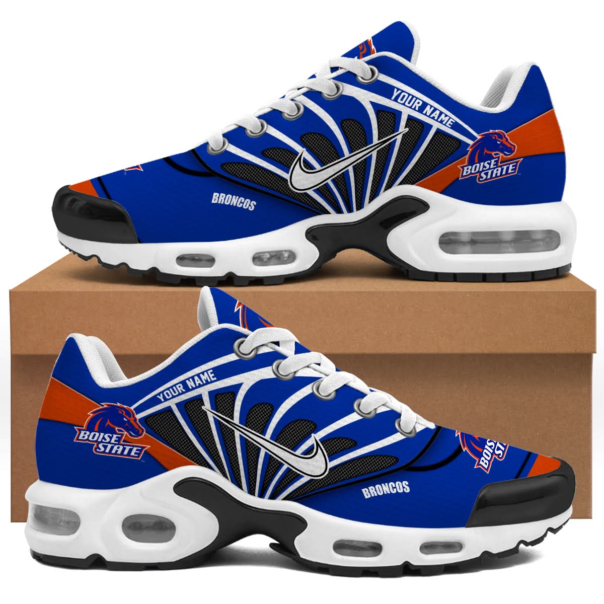 Boise State Broncos Air Max Plus Shoes 
