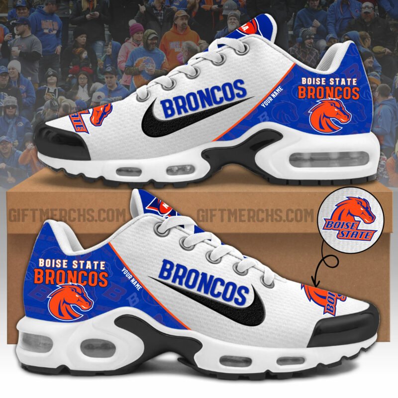 Boise State Broncos TN Shoes 2026 Version Custom Name, Shoes For Sport Fan, Sport Gifts PH270