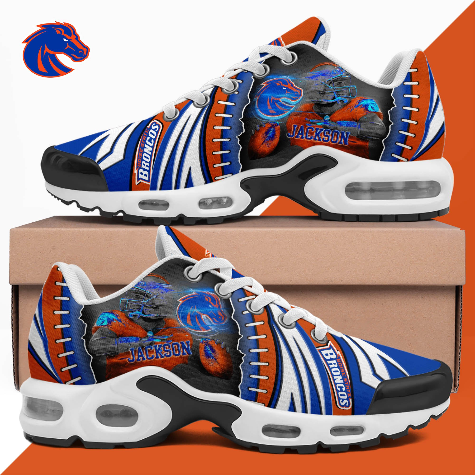Boise State Broncos TN Shoes 2026 Version Custom Your Name 919