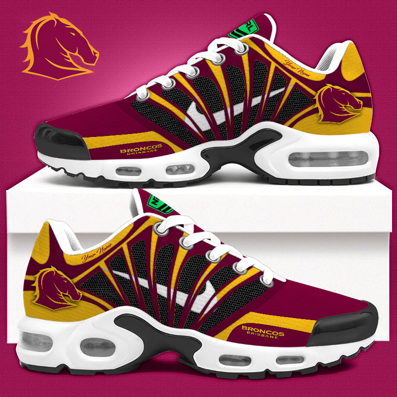 brisbane broncos customized unisex air max plus sneakers 2871 odzol