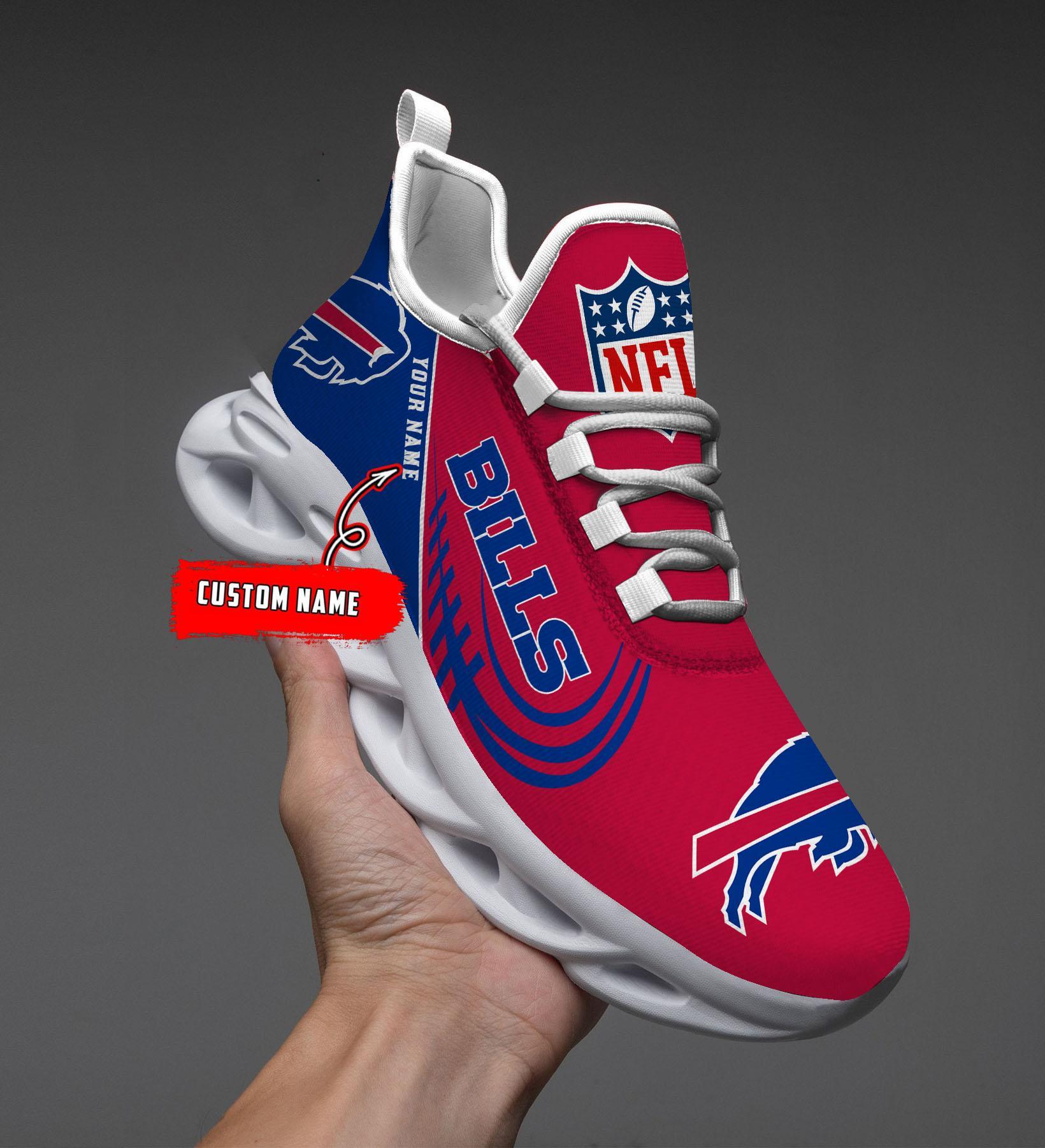 buffalo bills black max soul shoes 2026 versions custom name 630 8126 wdbsc