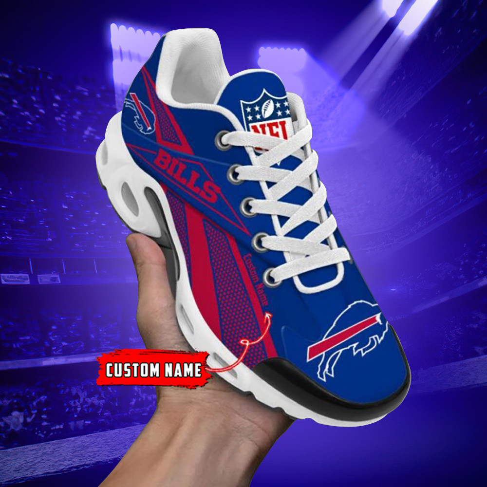 buffalo bills custom name air max shoes air cushion sneakers 5676 4cdna