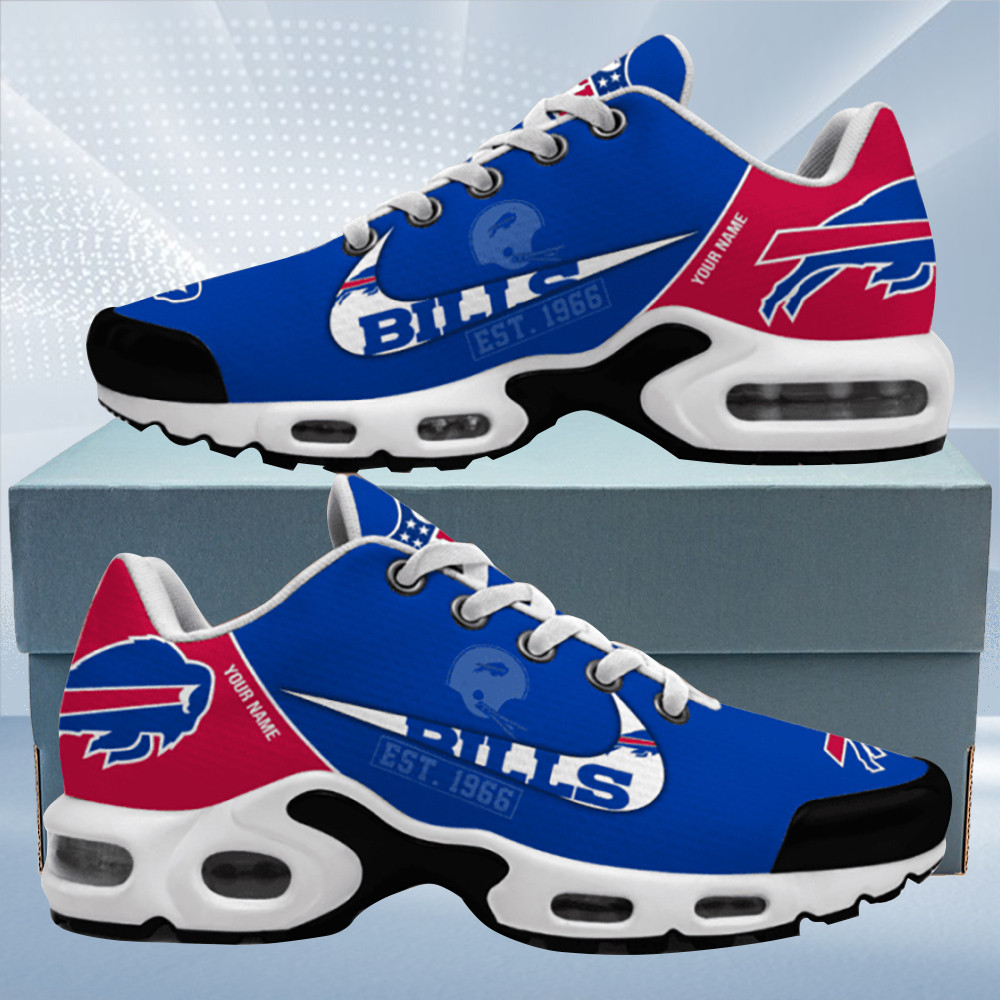 buffalo bills est. custom name air max shoes air cushion sneakers 4665 q13z4