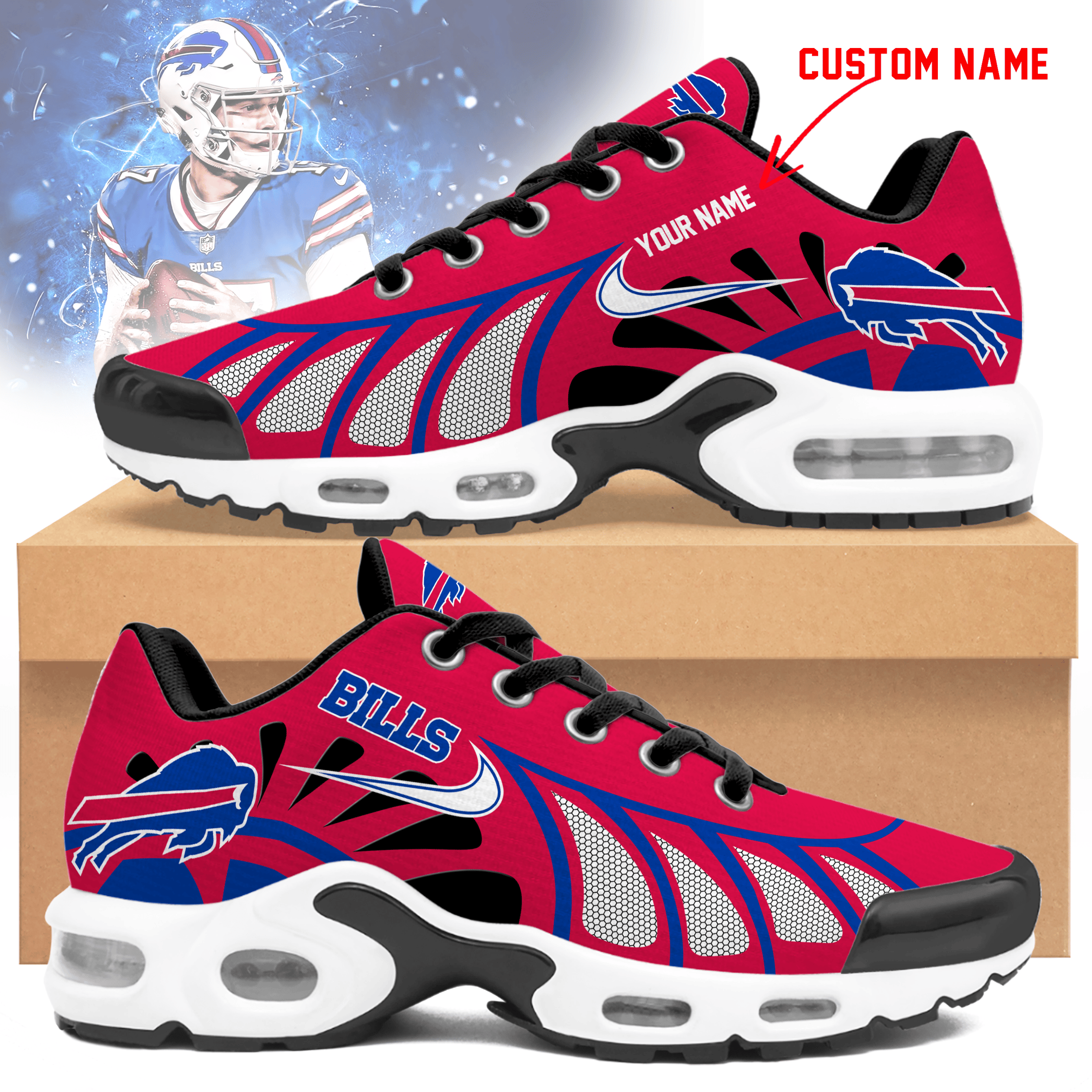 Buffalo Bills  Personalized Air Max Shoes TD 050625