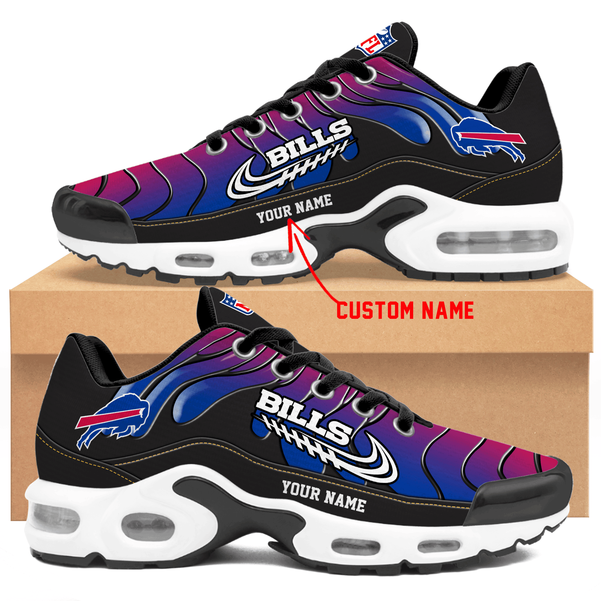 Buffalo Bills  Personalized Air Max Shoes TD