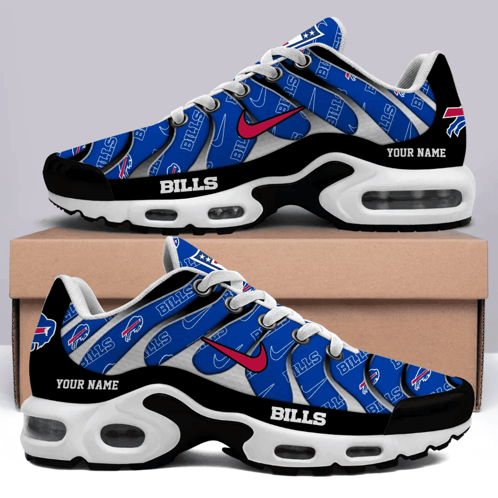 Buffalo Bills Personalized Name Team Mix Colors V5 TN Shoes Air Cushion Sneakers