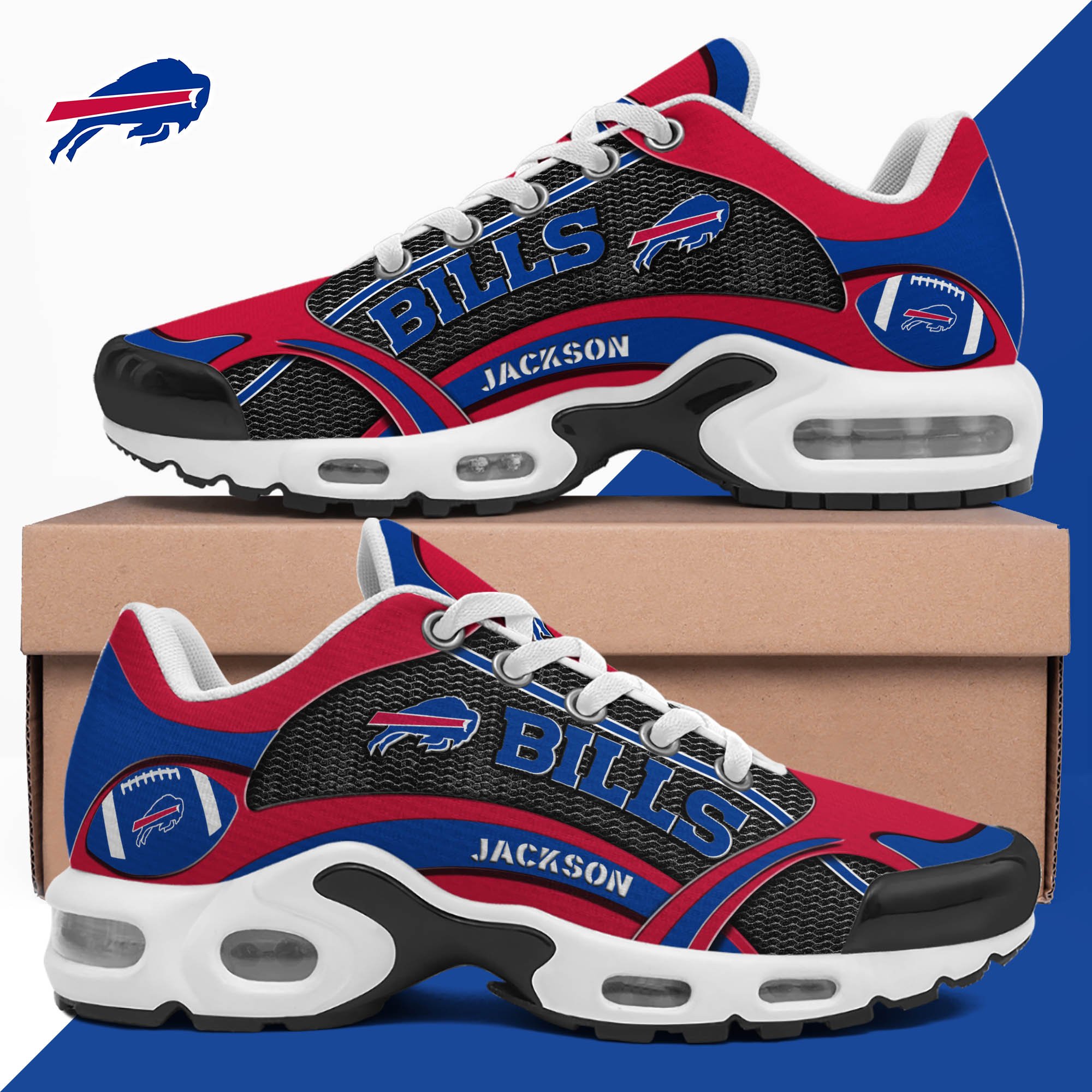 buffalo bills team tn shoes 2026 version custom name 889 5651